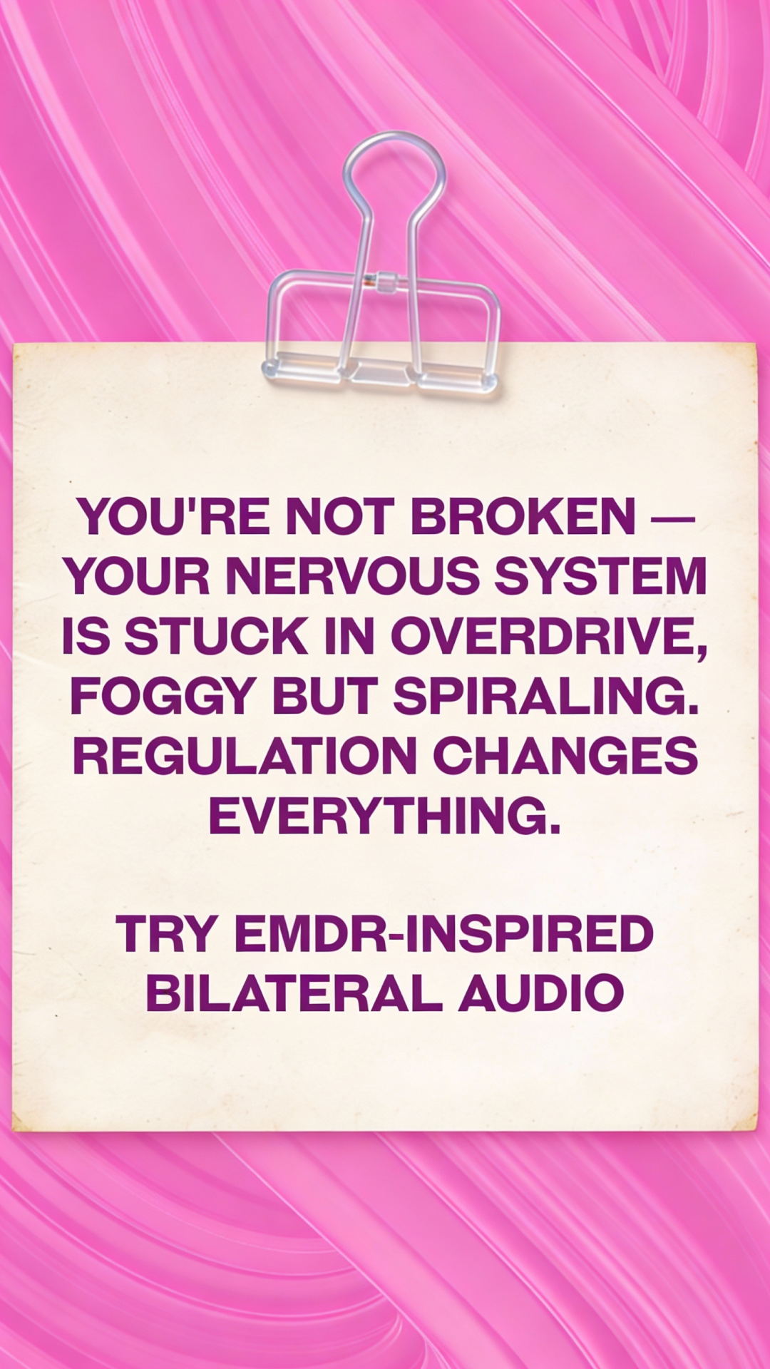 Calm Facebook ad