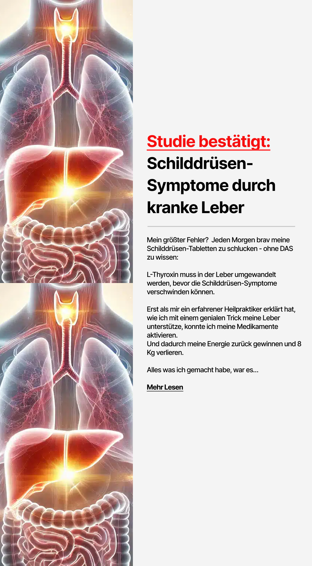 Mission Schilddrüse Facebook ad