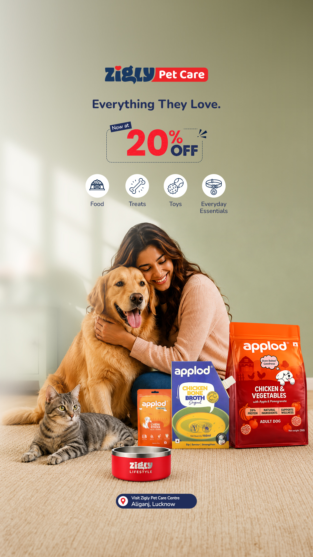 Zigly Facebook ad