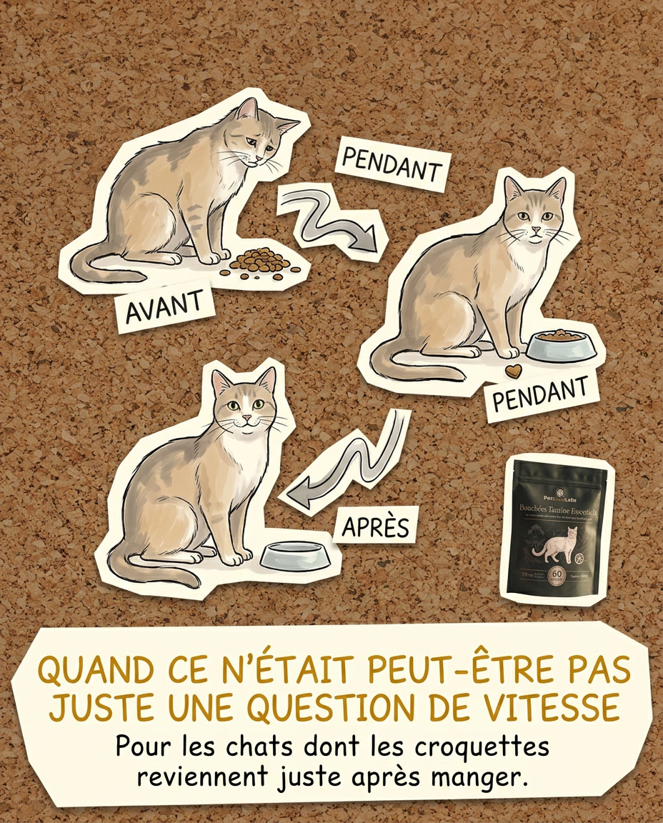 Le Coin des Chats Facebook ad: STOP: ne changez pas encore ses croquettes