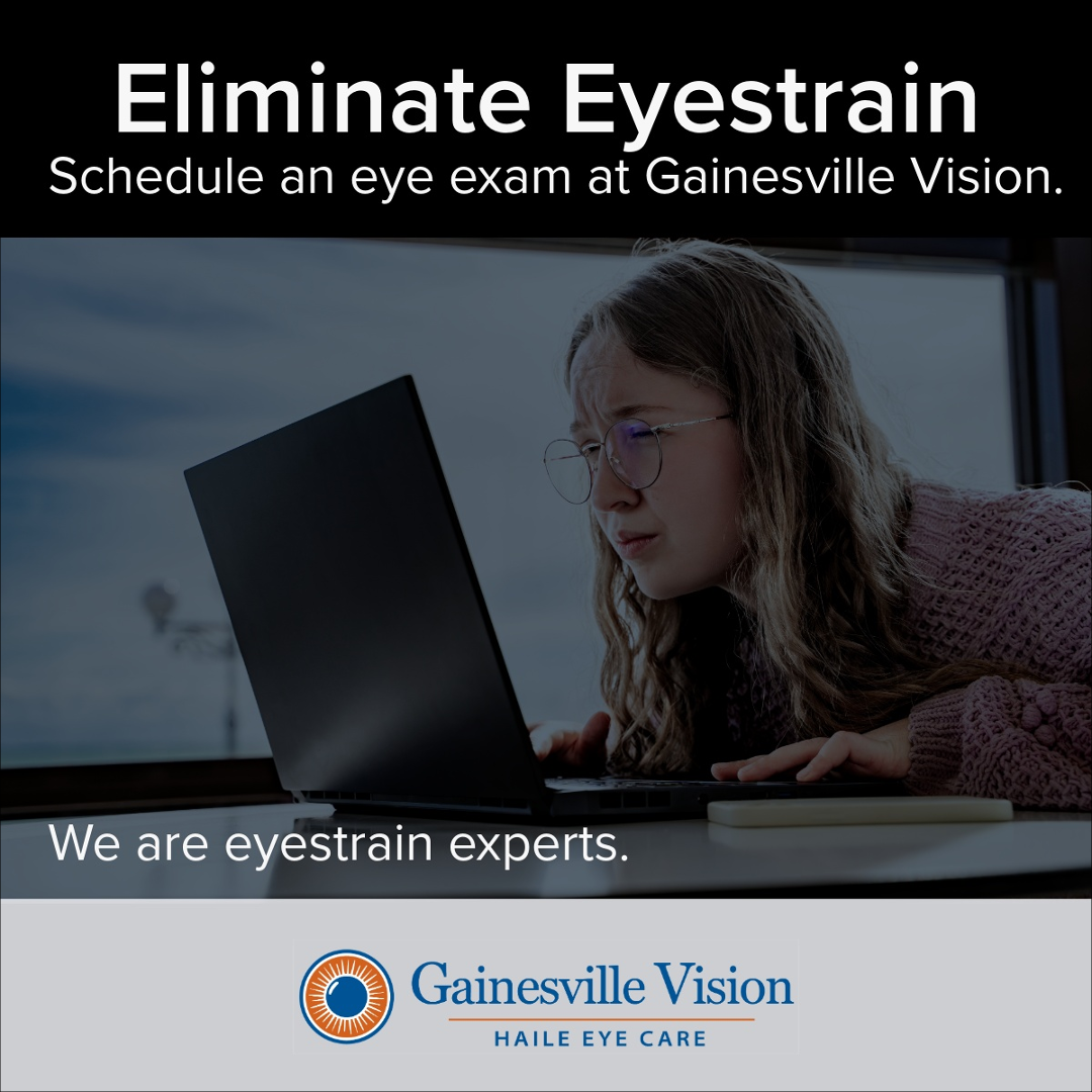 Gainesville Vision Facebook ad: With a focus on Adult Vision, Digital Eye…