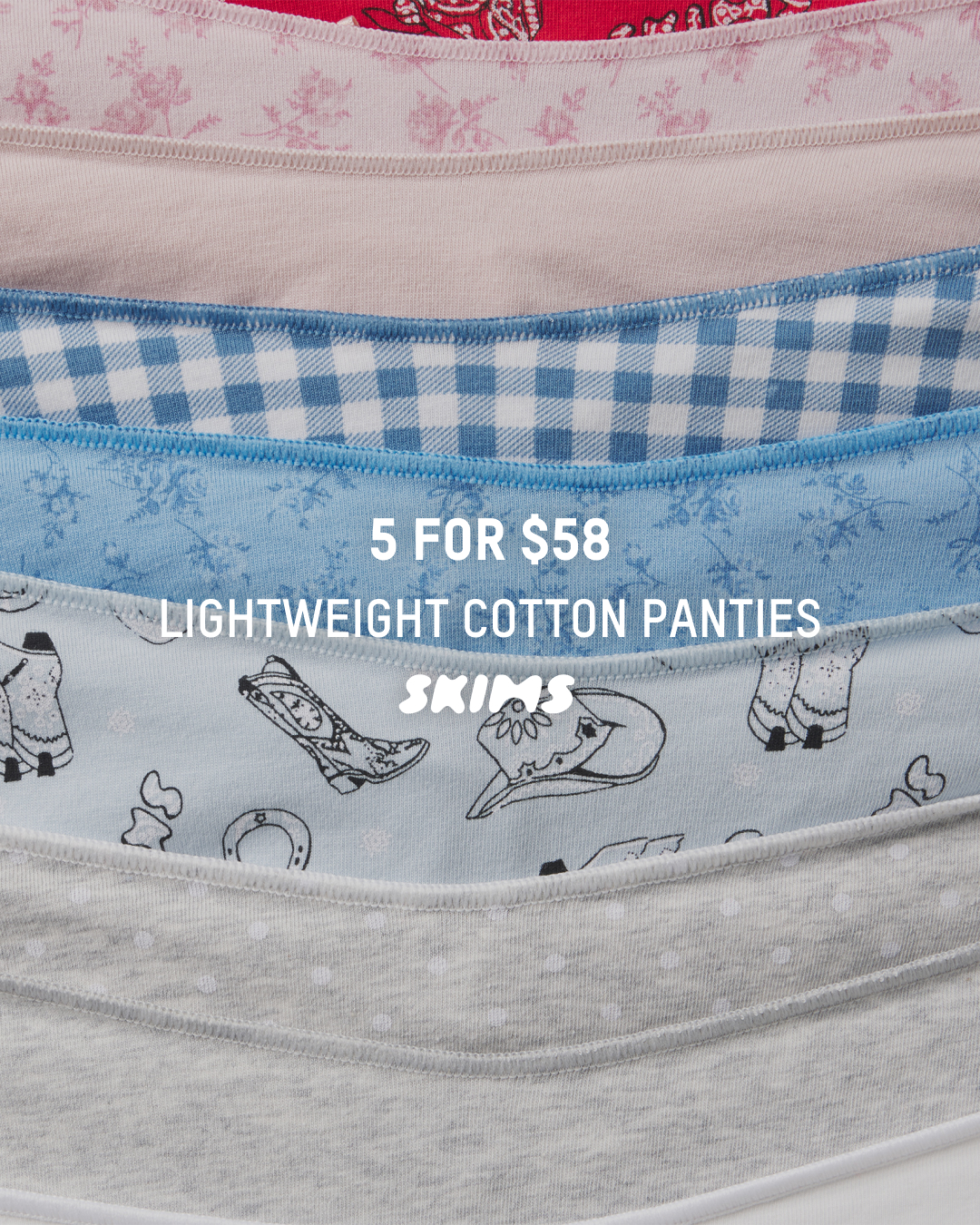 SKIMS Facebook ad: SKIMS Lightweight Cotton