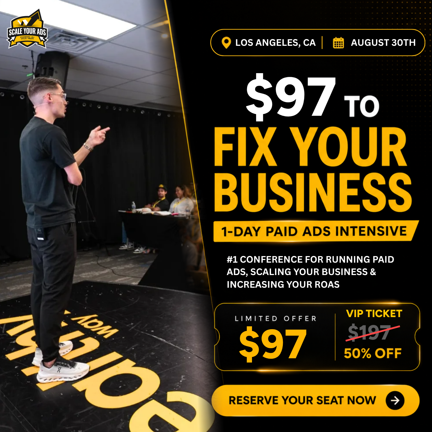 Jason Wojo Facebook ad