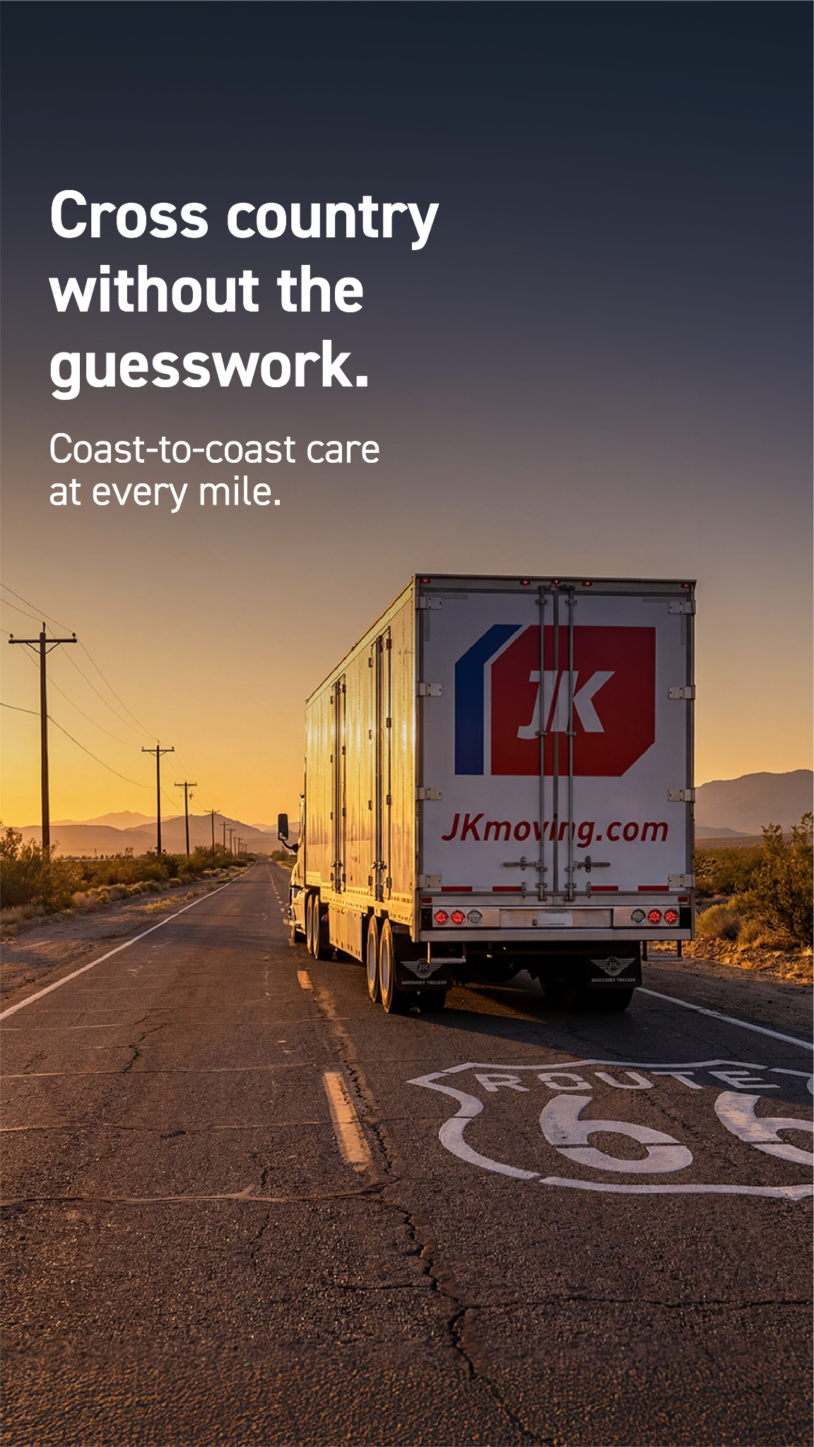 JK Moving Services Facebook ad