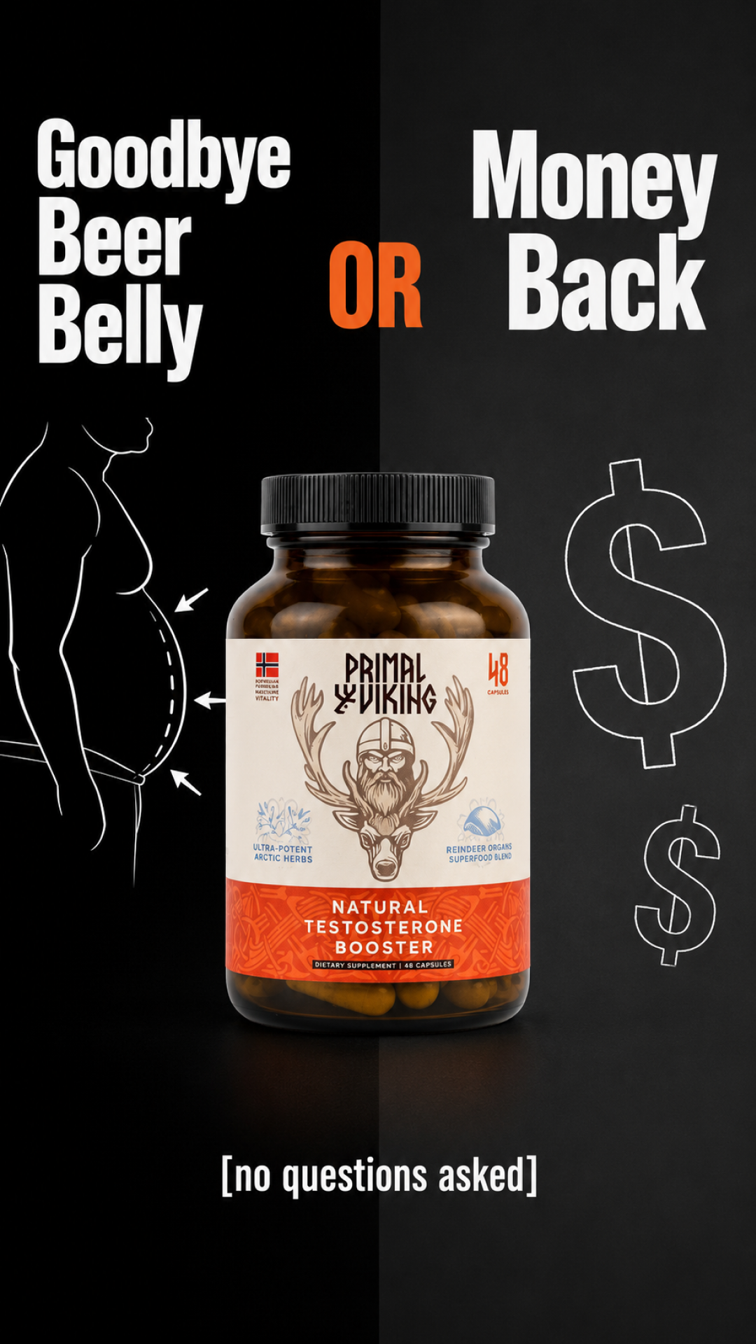 Primal Viking Facebook ad