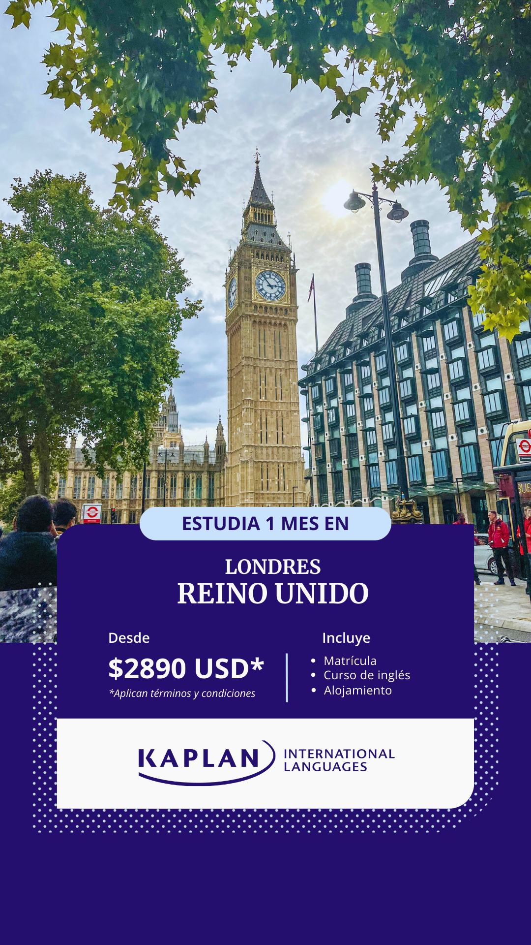 Kaplan International Languages - Latinoamérica Facebook ad