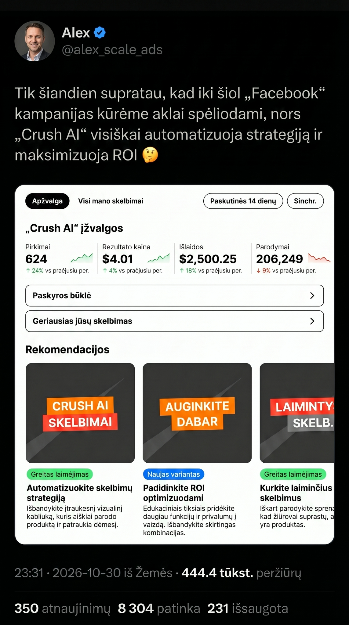 trycrush.ai Facebook ad