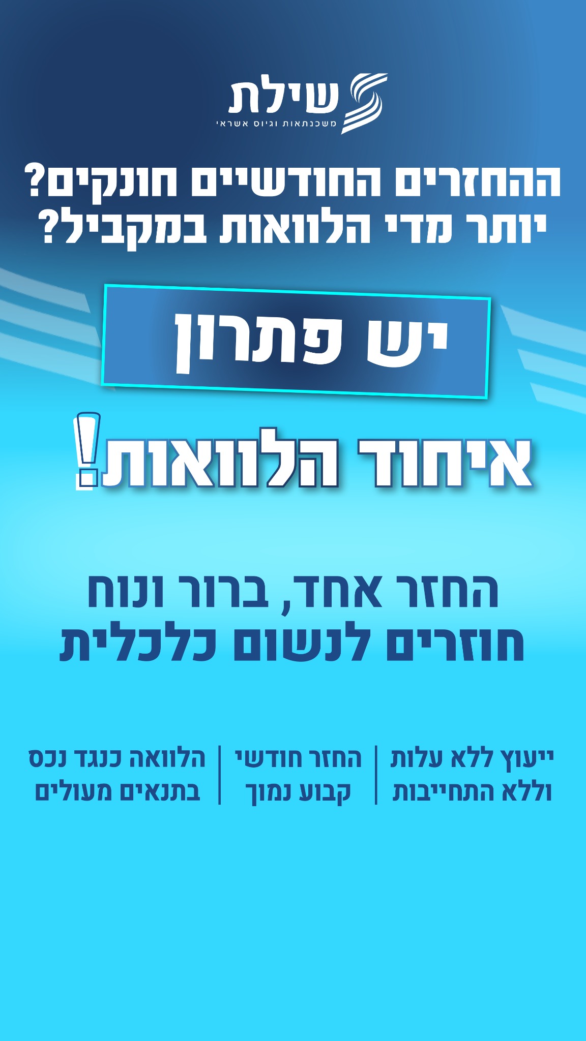 שילת משכנתאות וגיוסי אשראי Facebook ad