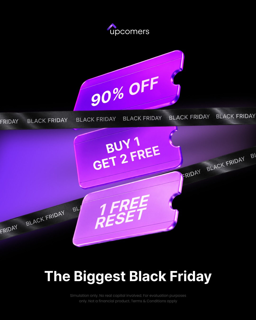 Upcomers.com Facebook ad