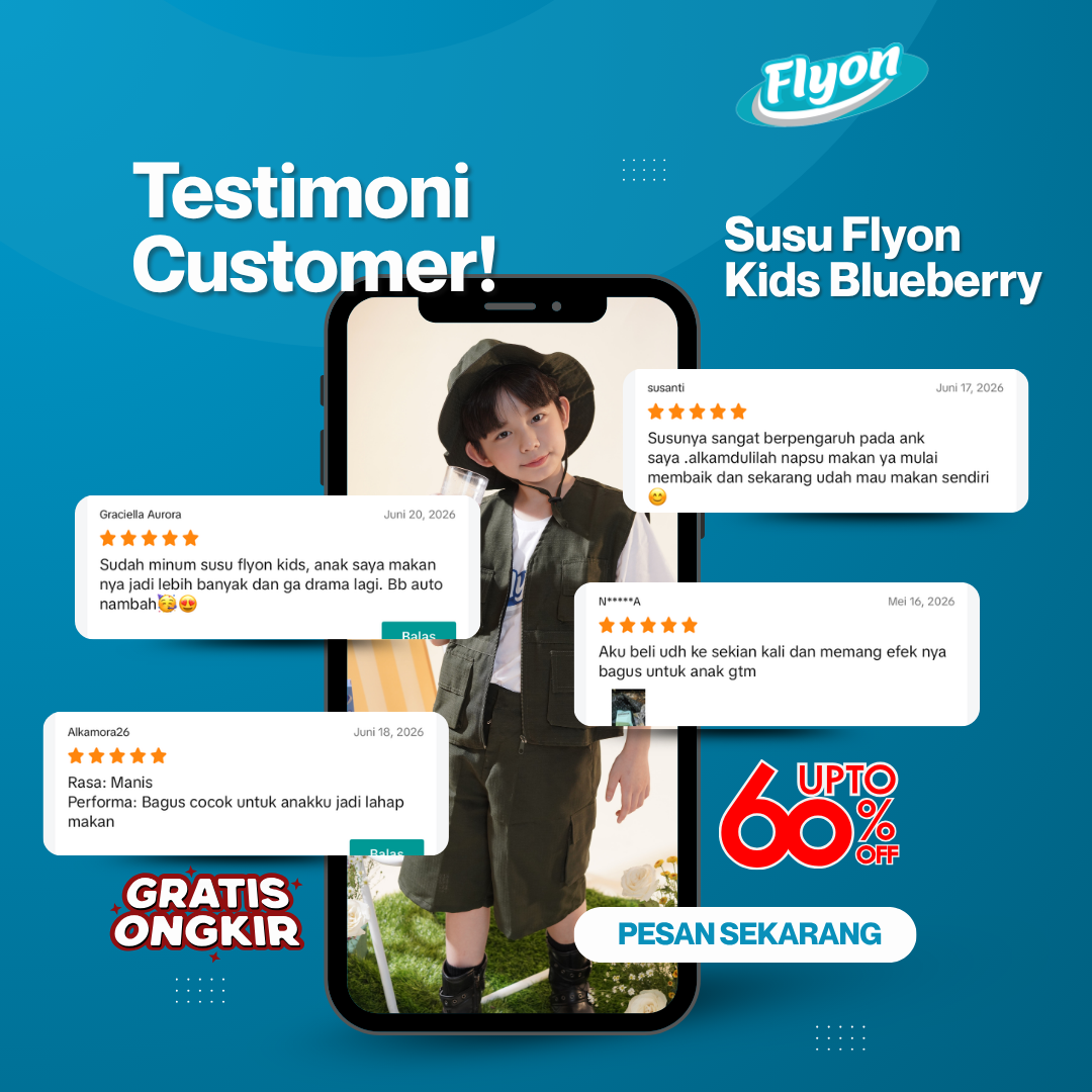 Susu flyon Facebook ad: Beli Susu Flyon Official Shop di Shopee Sekarang!