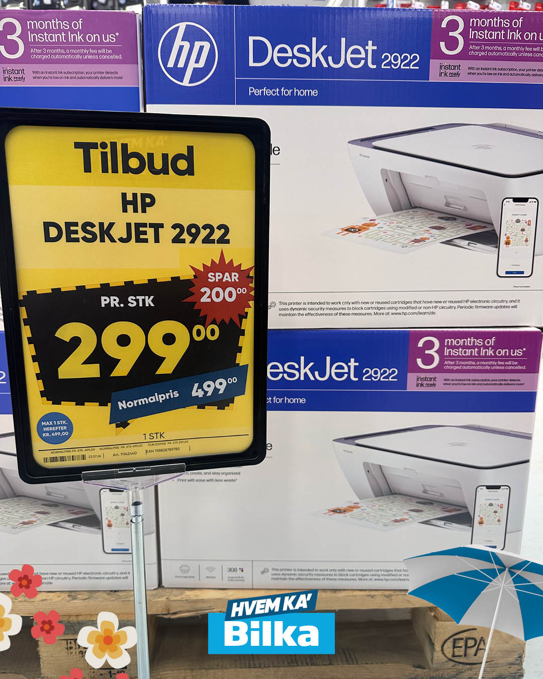 Bilka Facebook ad