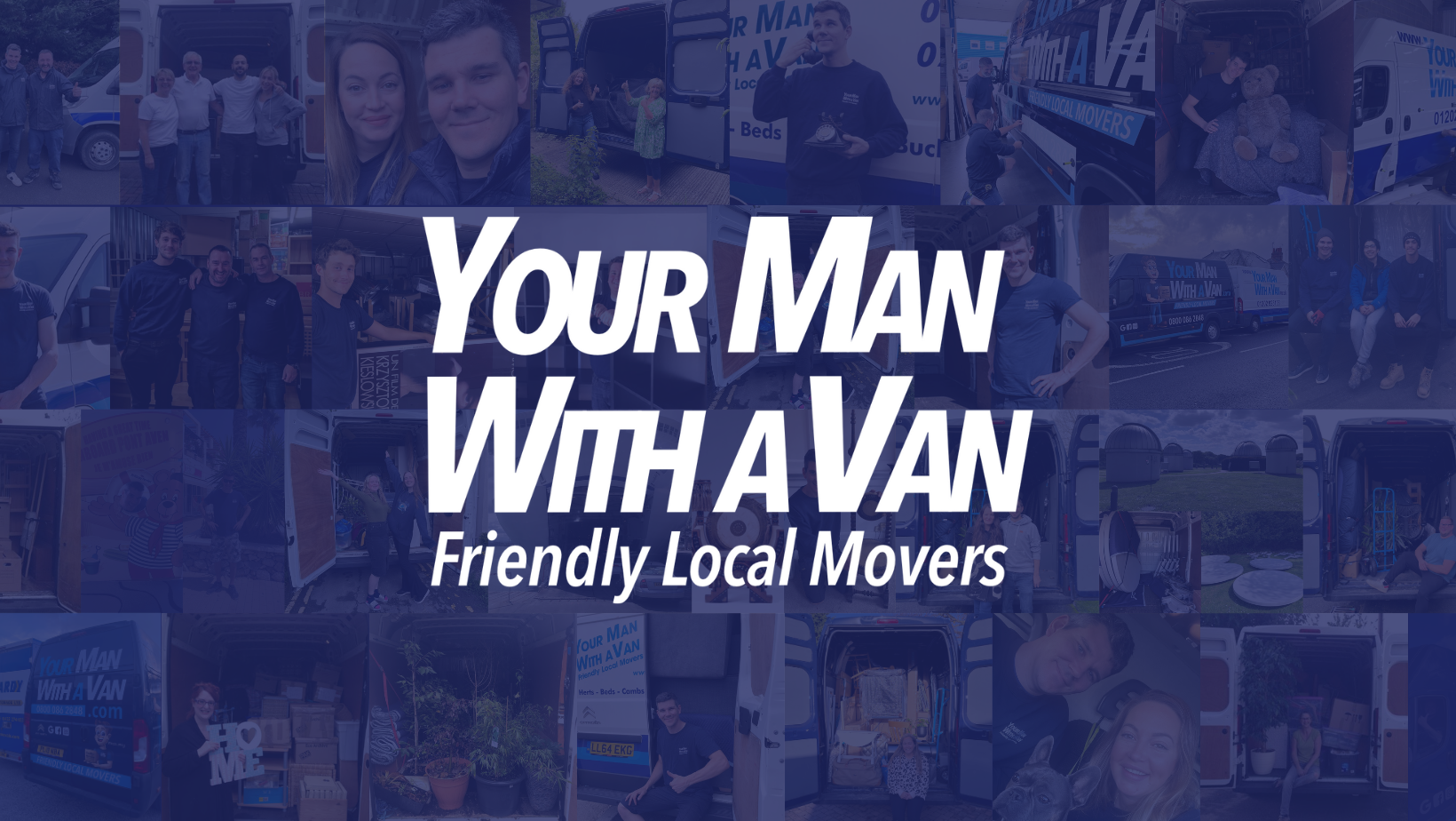 Your Man With A Van - Luton Facebook ad: Hi Luton! Your Man With A Van is…