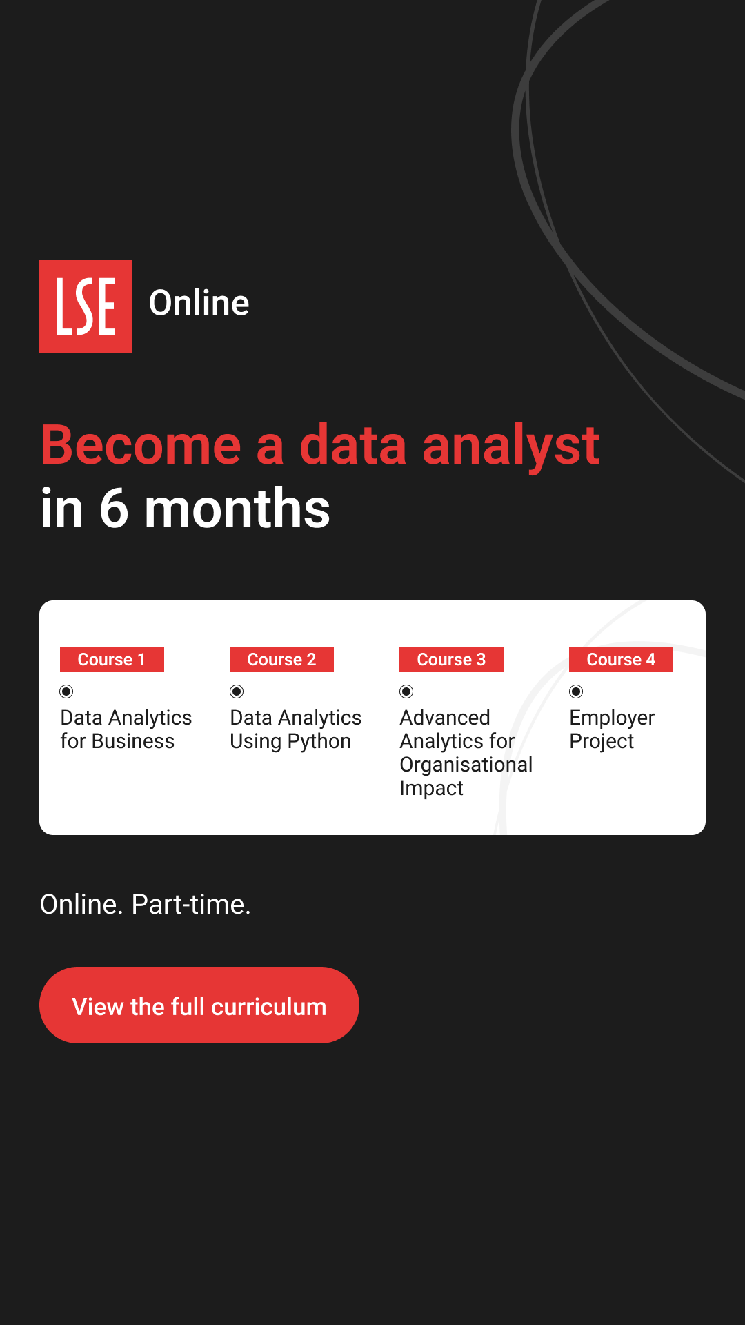 The London School of Economics and Political Science - LSE Facebook ad