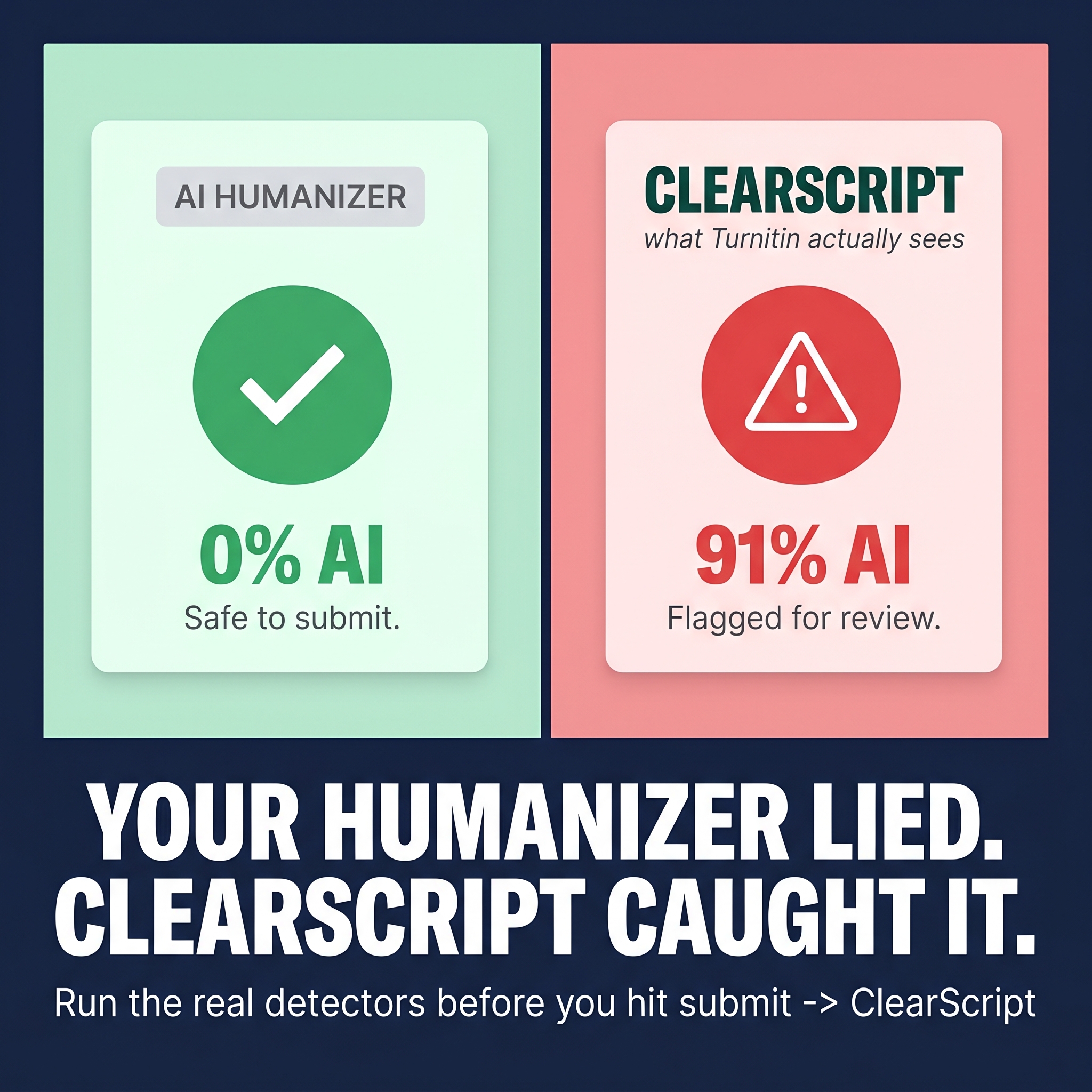 ClearSai Facebook ad: Check your essay before your professor does