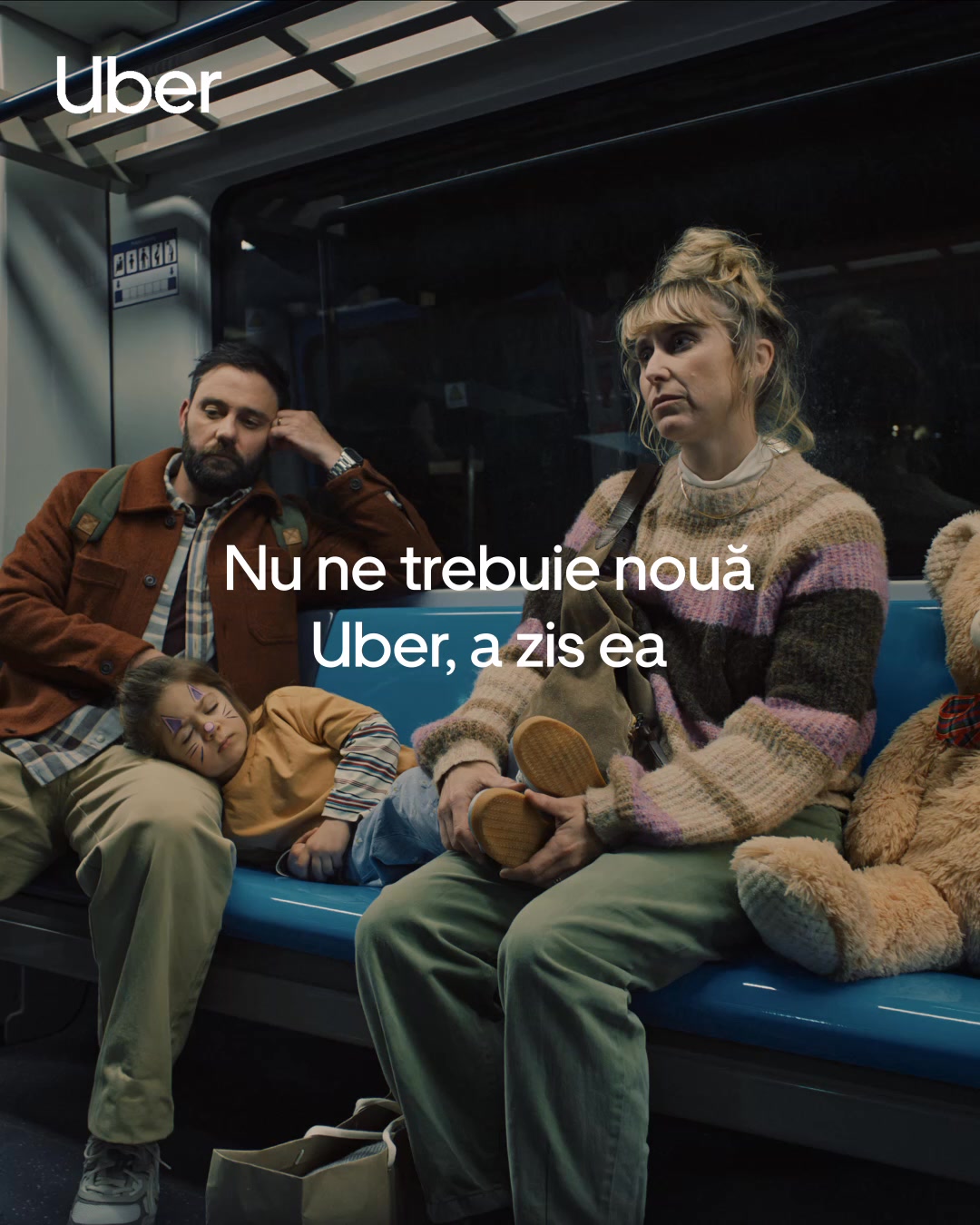 Uber Facebook ad: Fără regrete