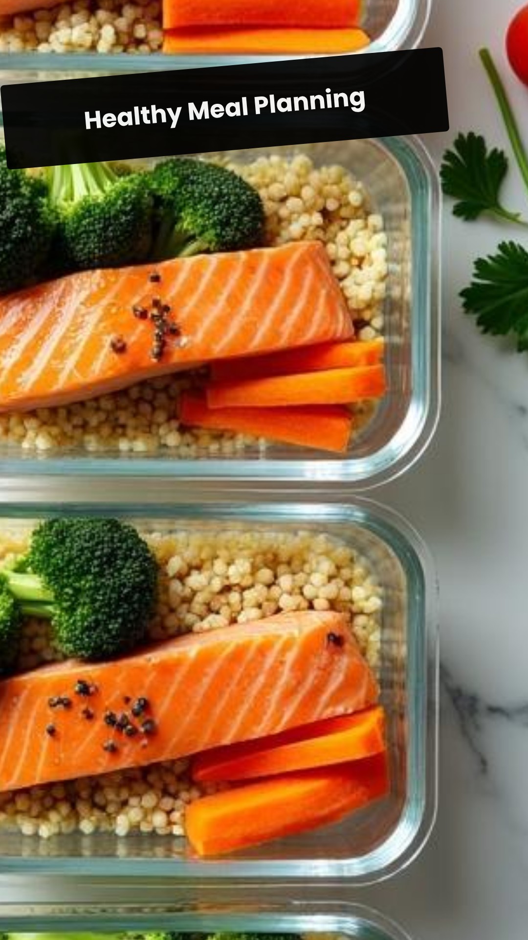 GetSearching Visionary Facebook ad: Healthy Meal Planning.