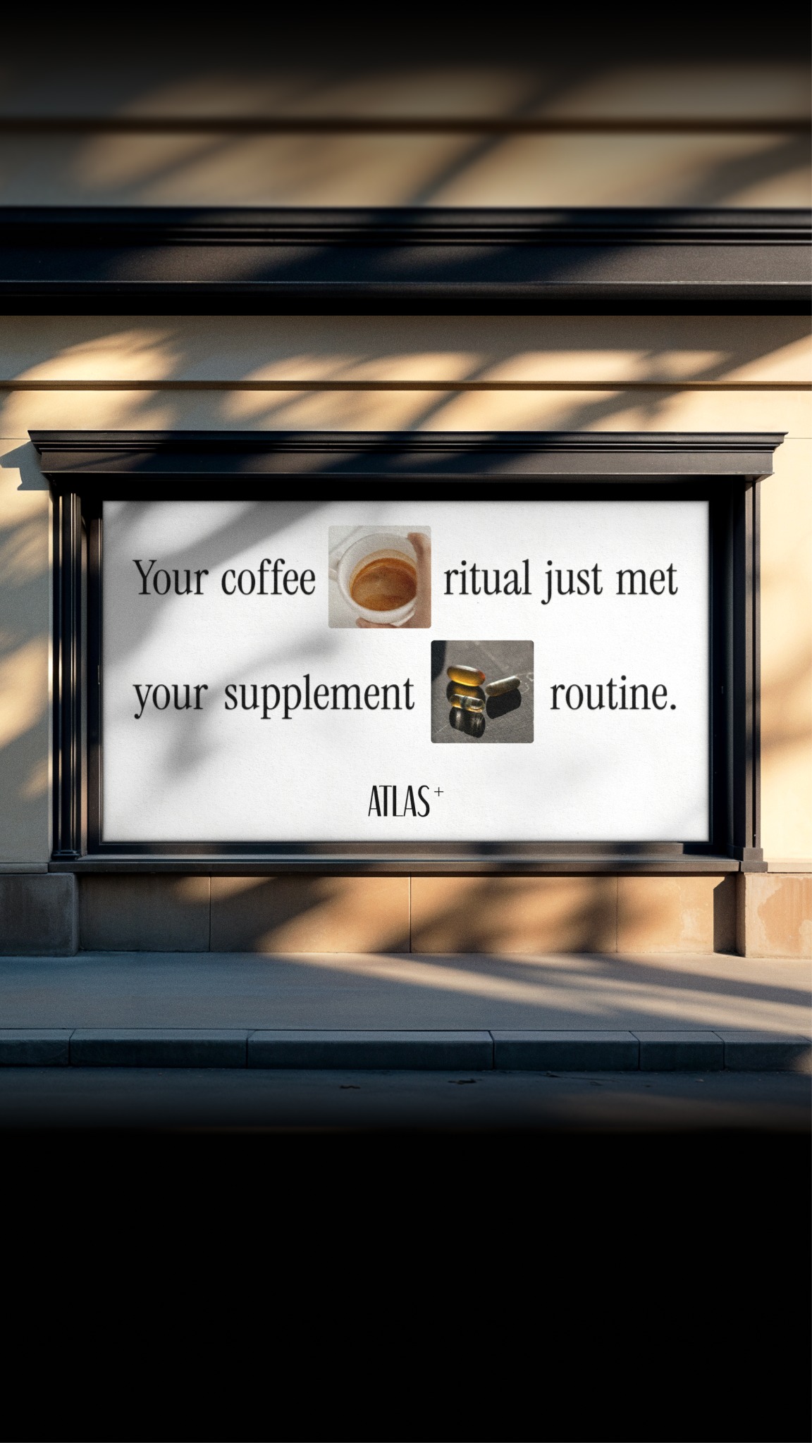 Atlas+ Coffee Facebook ad