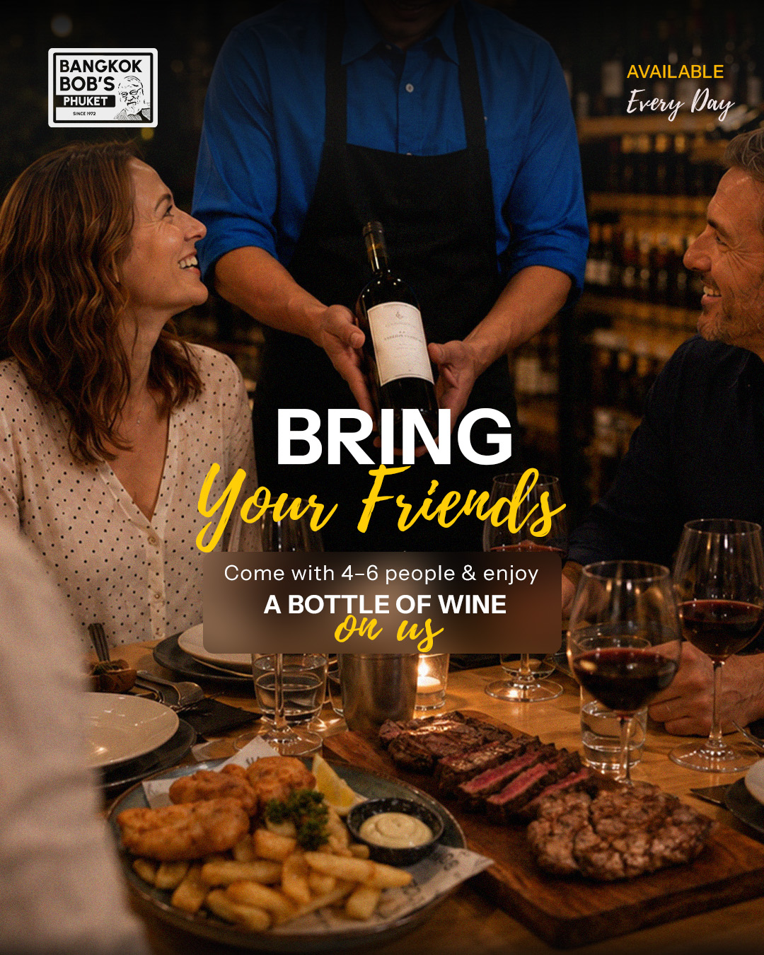 Bangkok Bob's Facebook ad: Best Steakhouse & Premium Butcher Shop in Phuket | Bangkokโฆ