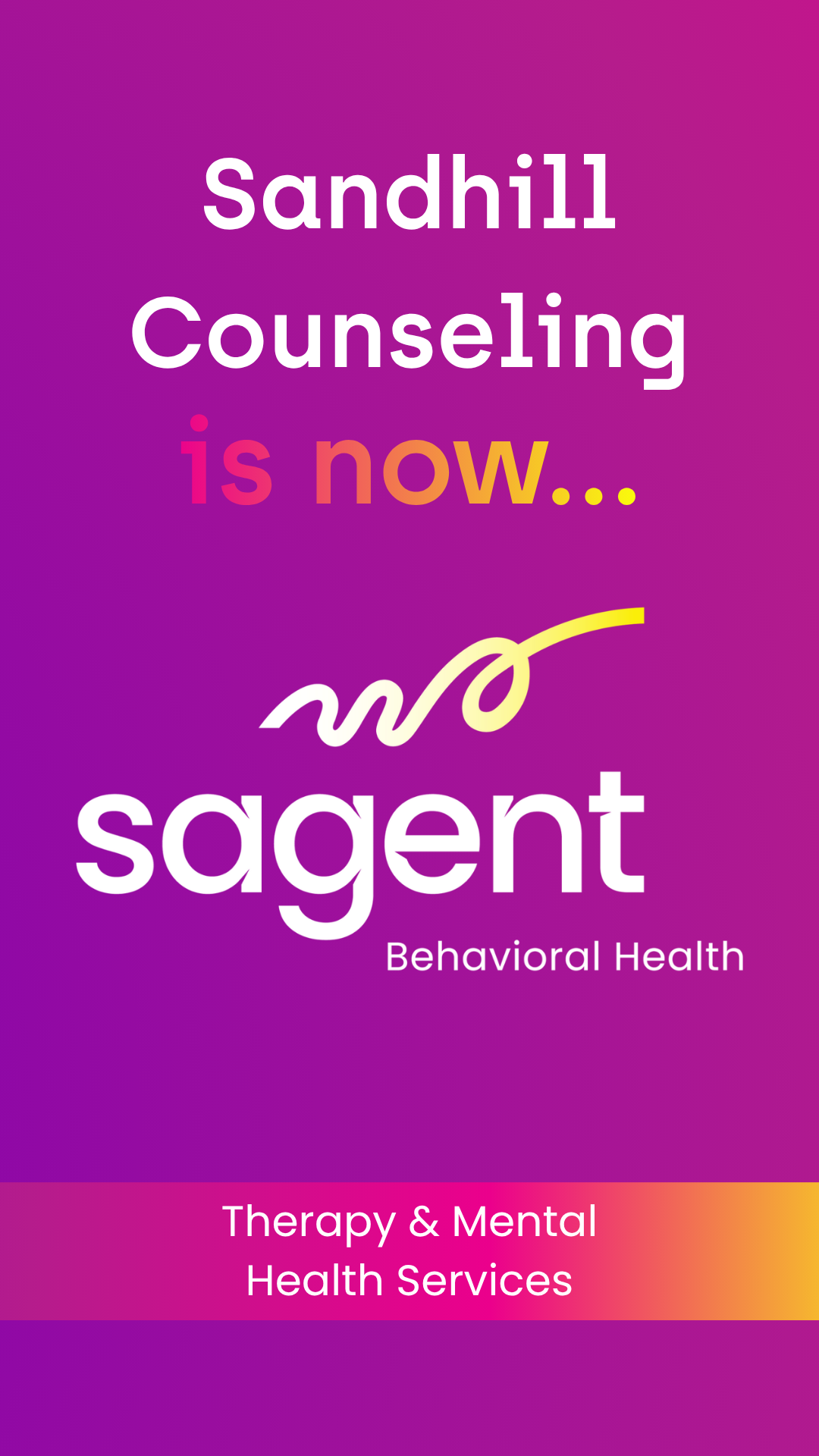 Sagent Behavioral Health Facebook ad