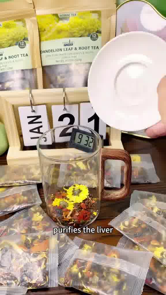 Dandy Superfoods Facebook ad: Tea That Loves Your Liver and Lifts Your Spirit!