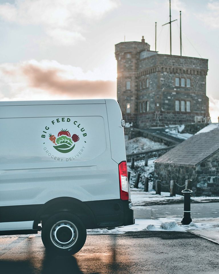 Big Feed Club Grocery Delivery Facebook ad
