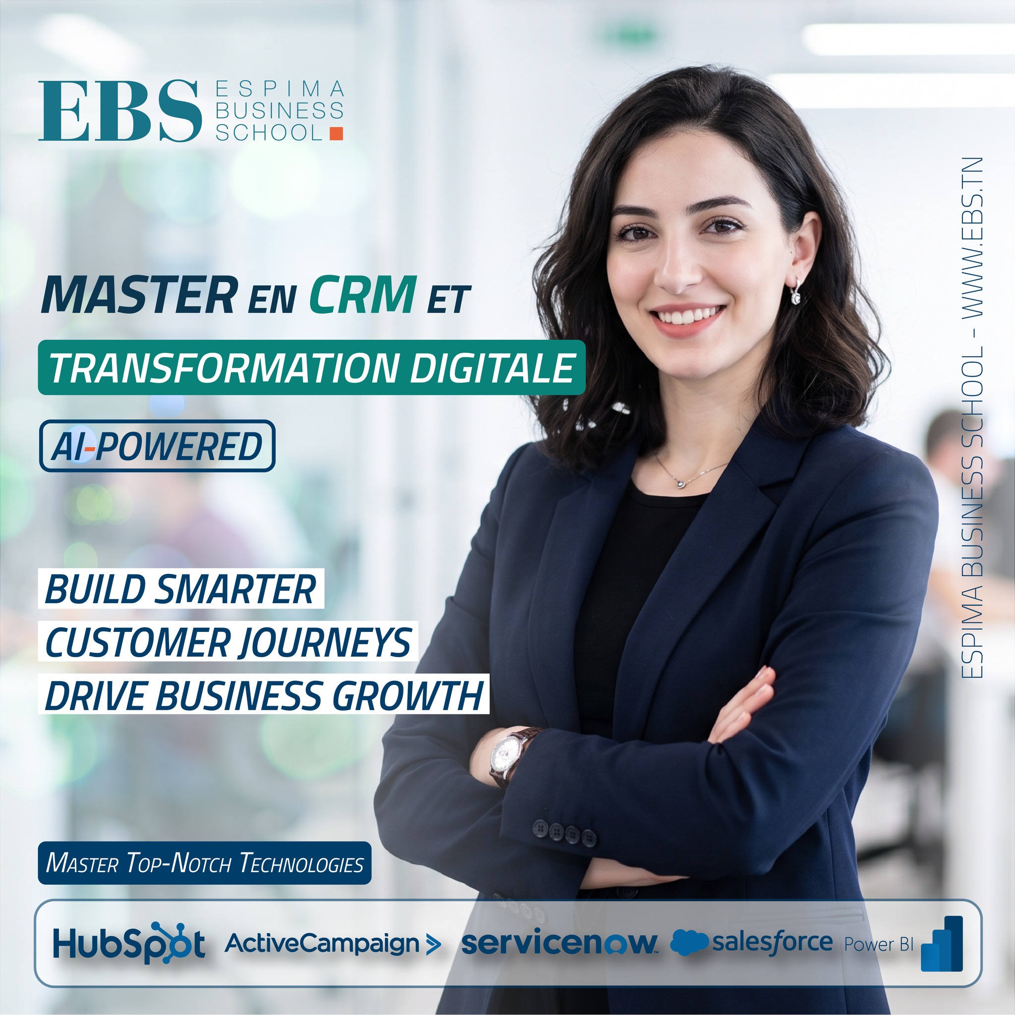 Espima Business School Facebook ad