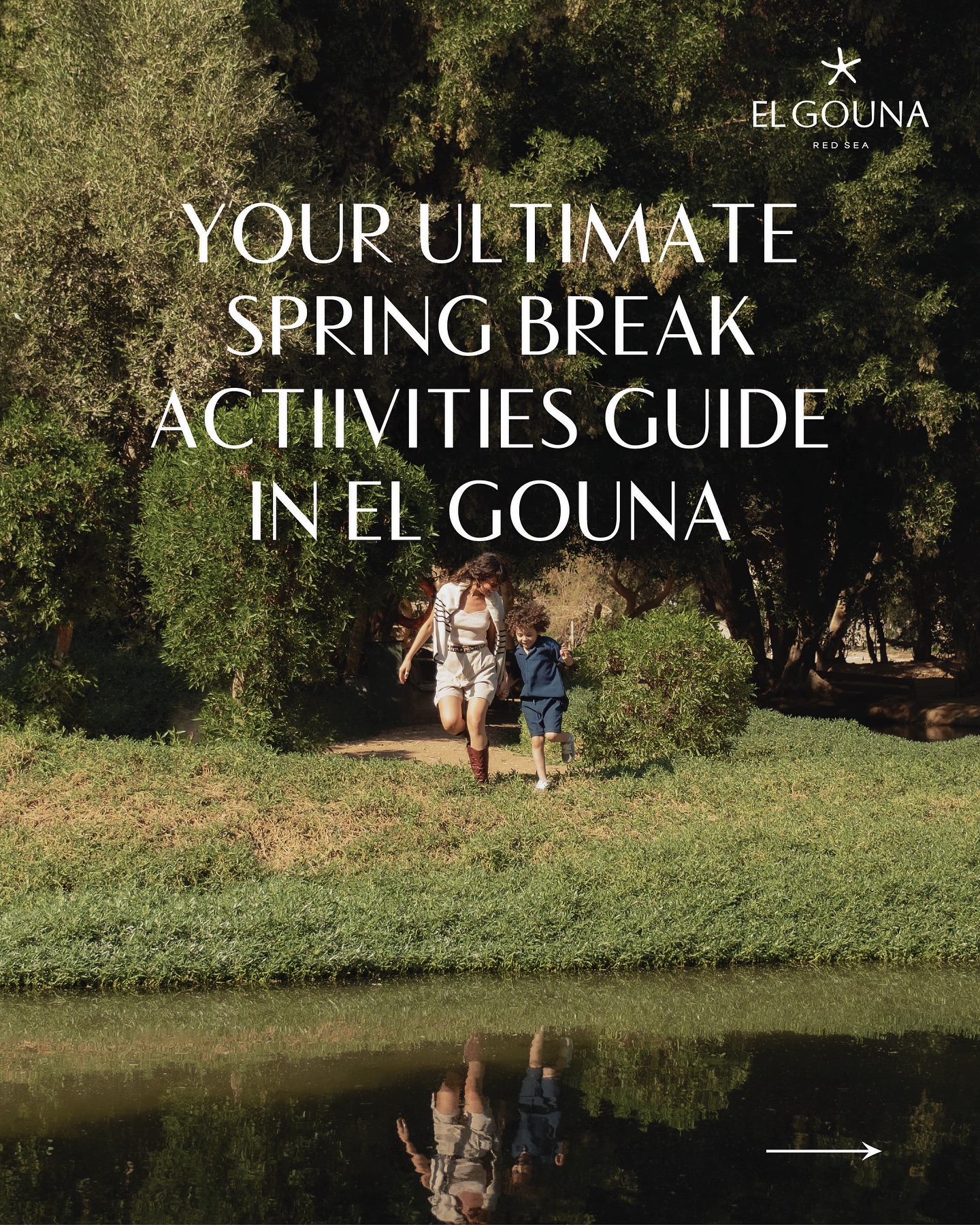 El Gouna, Red Sea Facebook ad: This spring break, El Gouna sets the pace