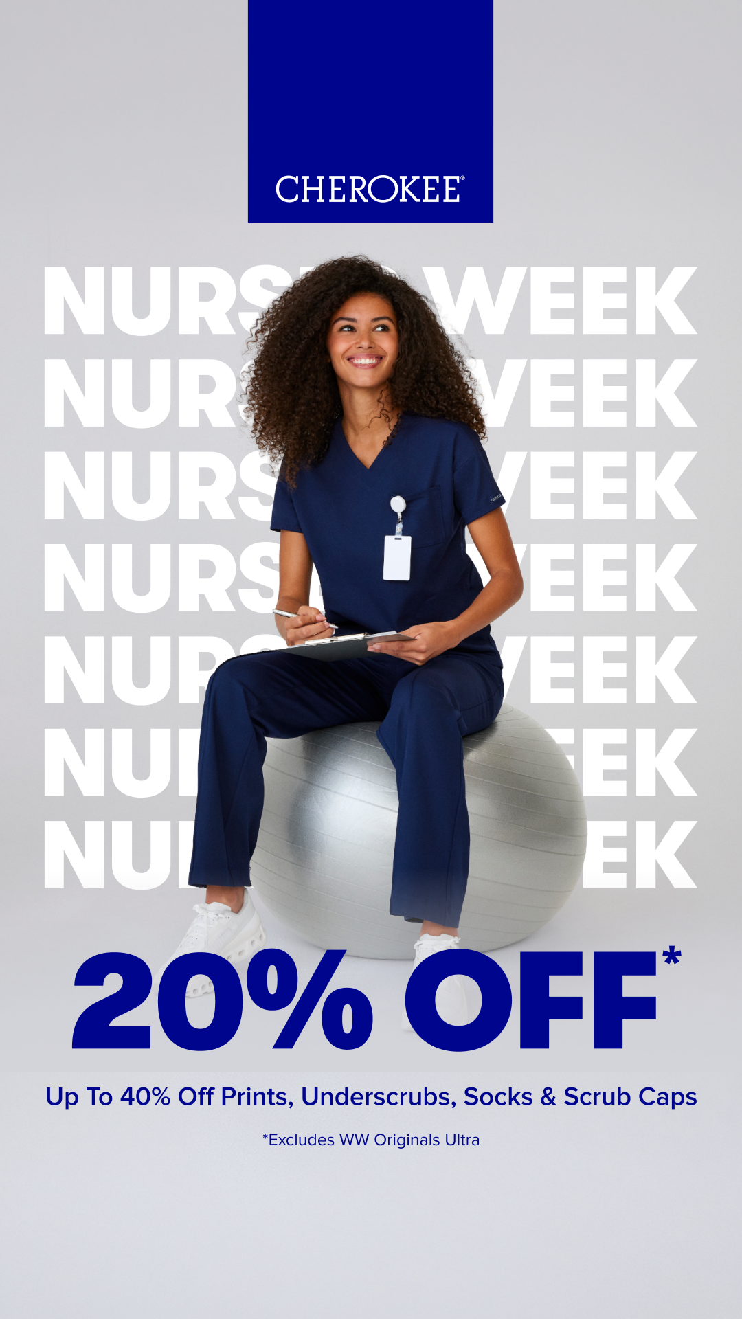 Cherokee Uniforms Facebook ad