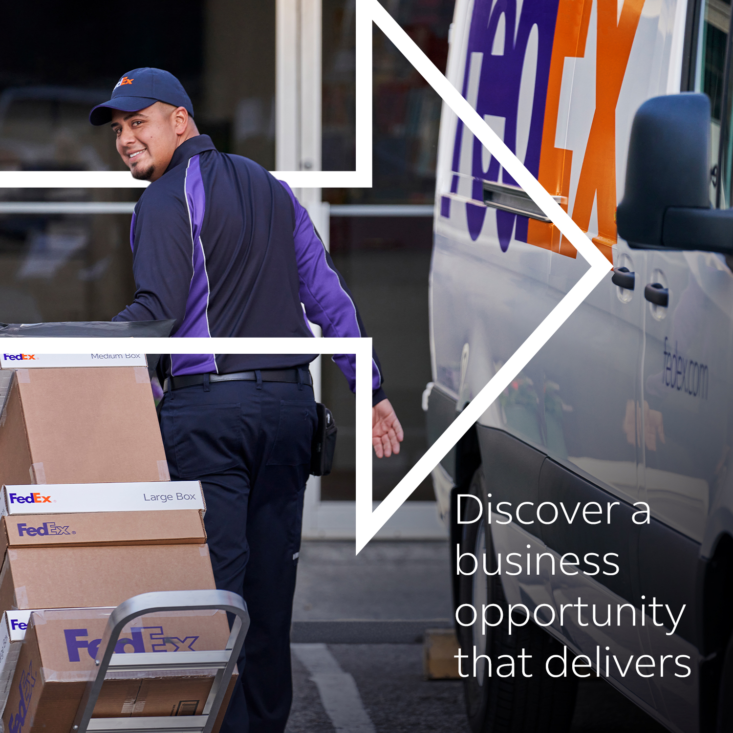 FedEx Facebook ad