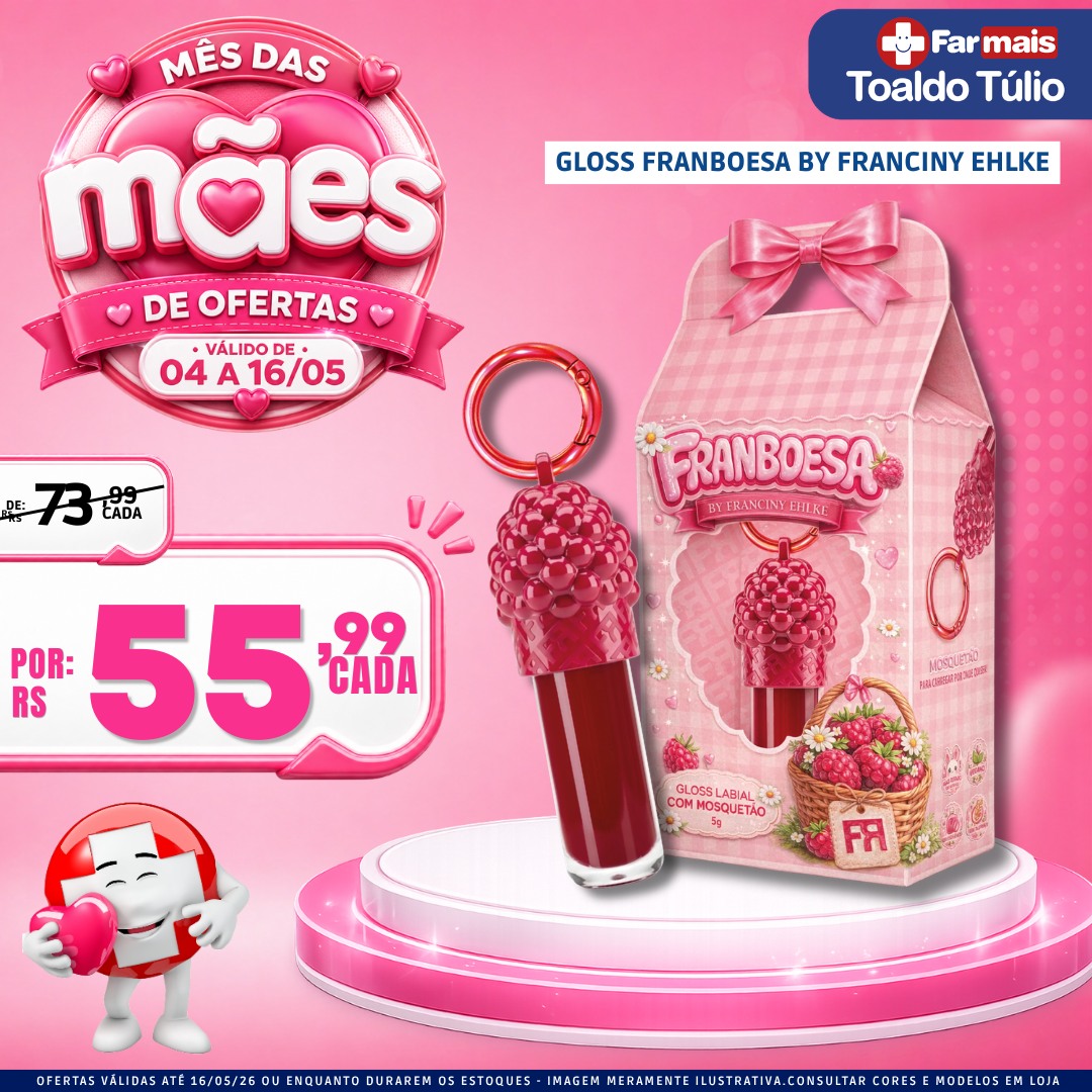 Farmais Toaldo Túlio - Av Toaldo Túlio 4041, São Braz Facebook ad: MÊS DAS MÃES DE OFERTAS!