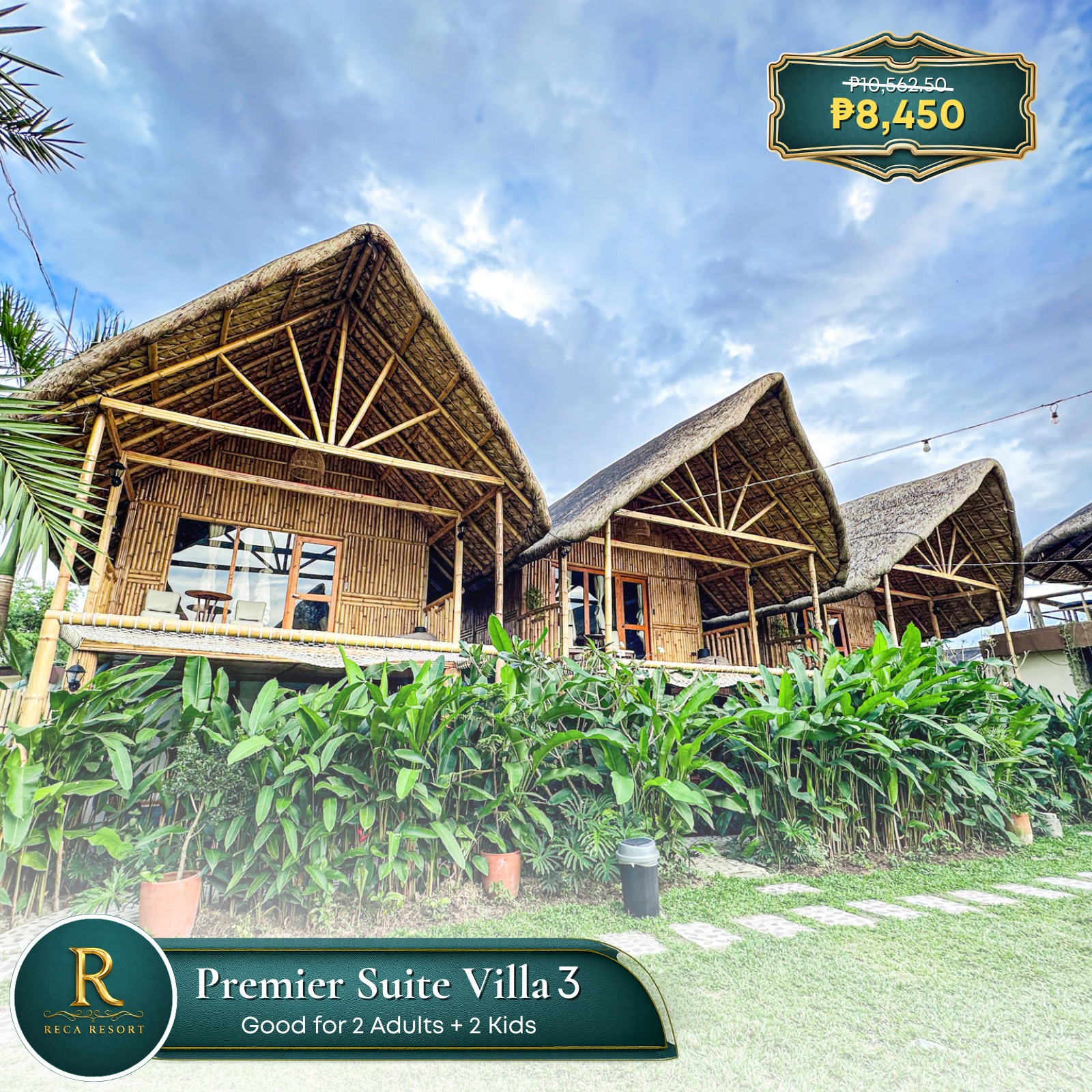 RECA Resort Philippines Facebook ad