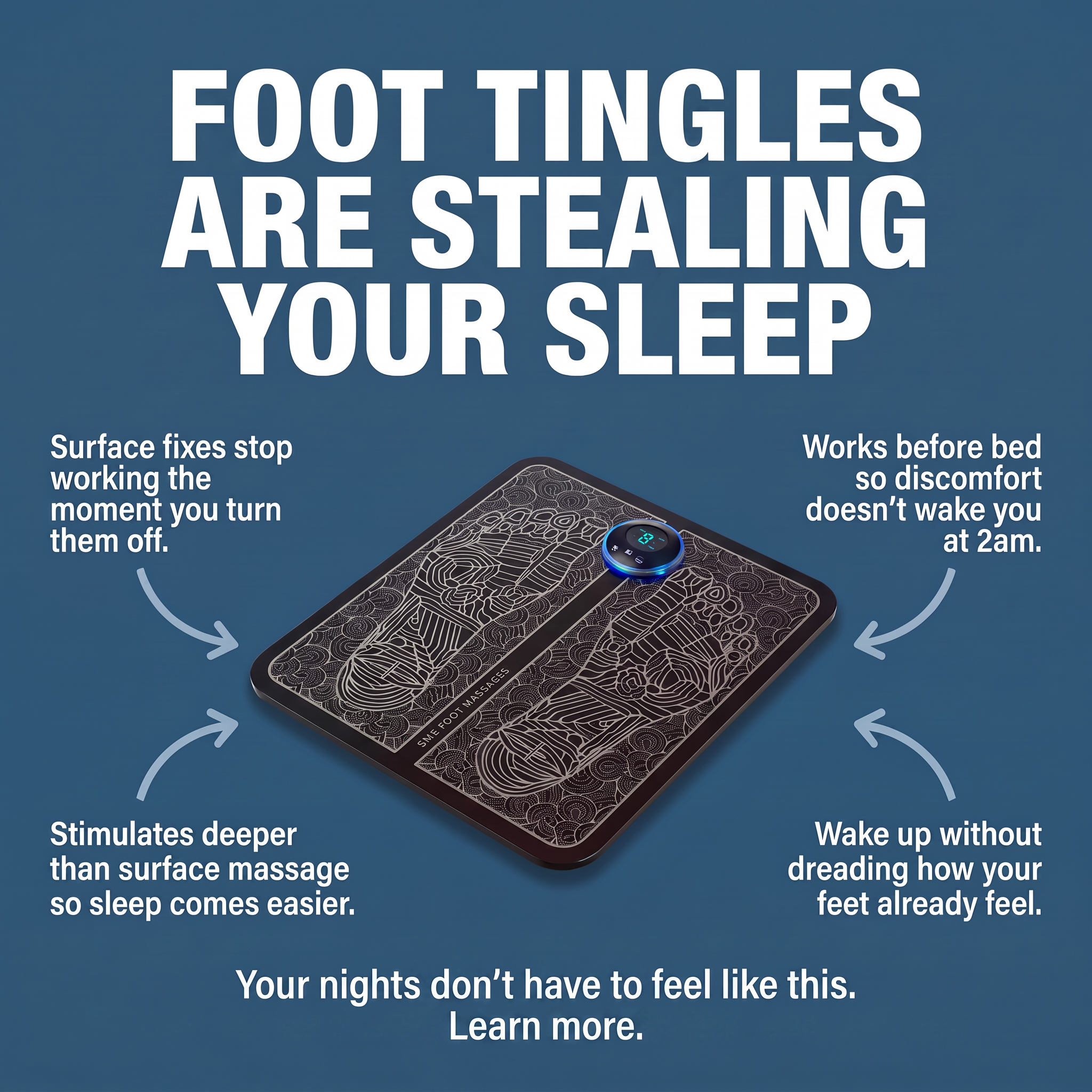 Soluvia Facebook ad: Take Back Your Nights