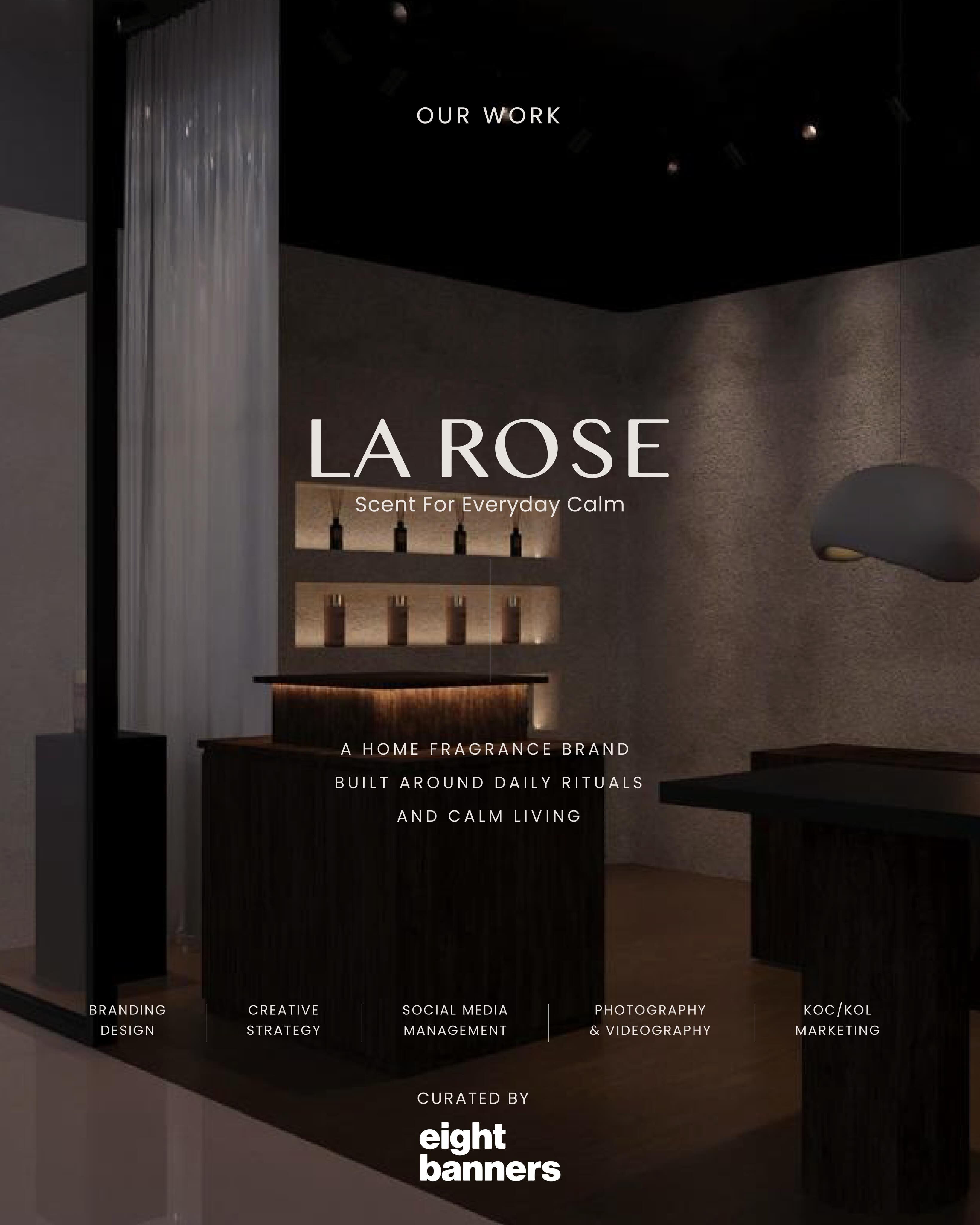 Eight Banners Marketing Facebook ad: OUR WORK: LA ROSE