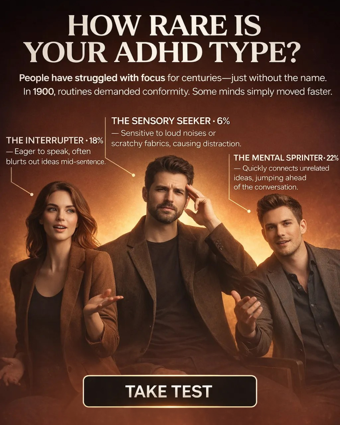 Rewire your ADHD brain Facebook ad