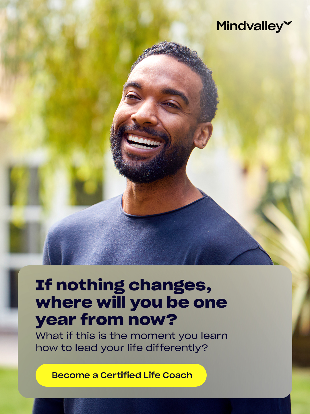 Mindvalley Facebook ad: Learn to Build a $200K+ Practice