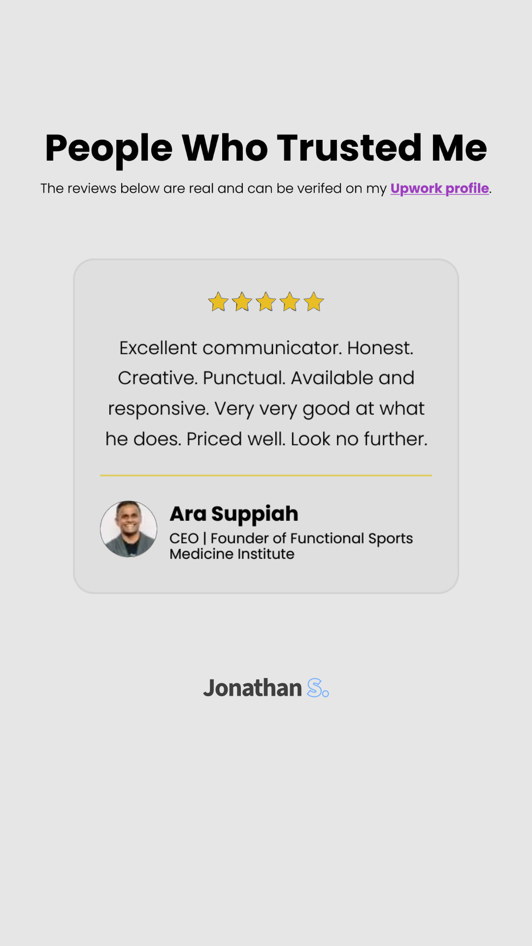 Jon the Freelancer - Meta Ads Expert Facebook ad