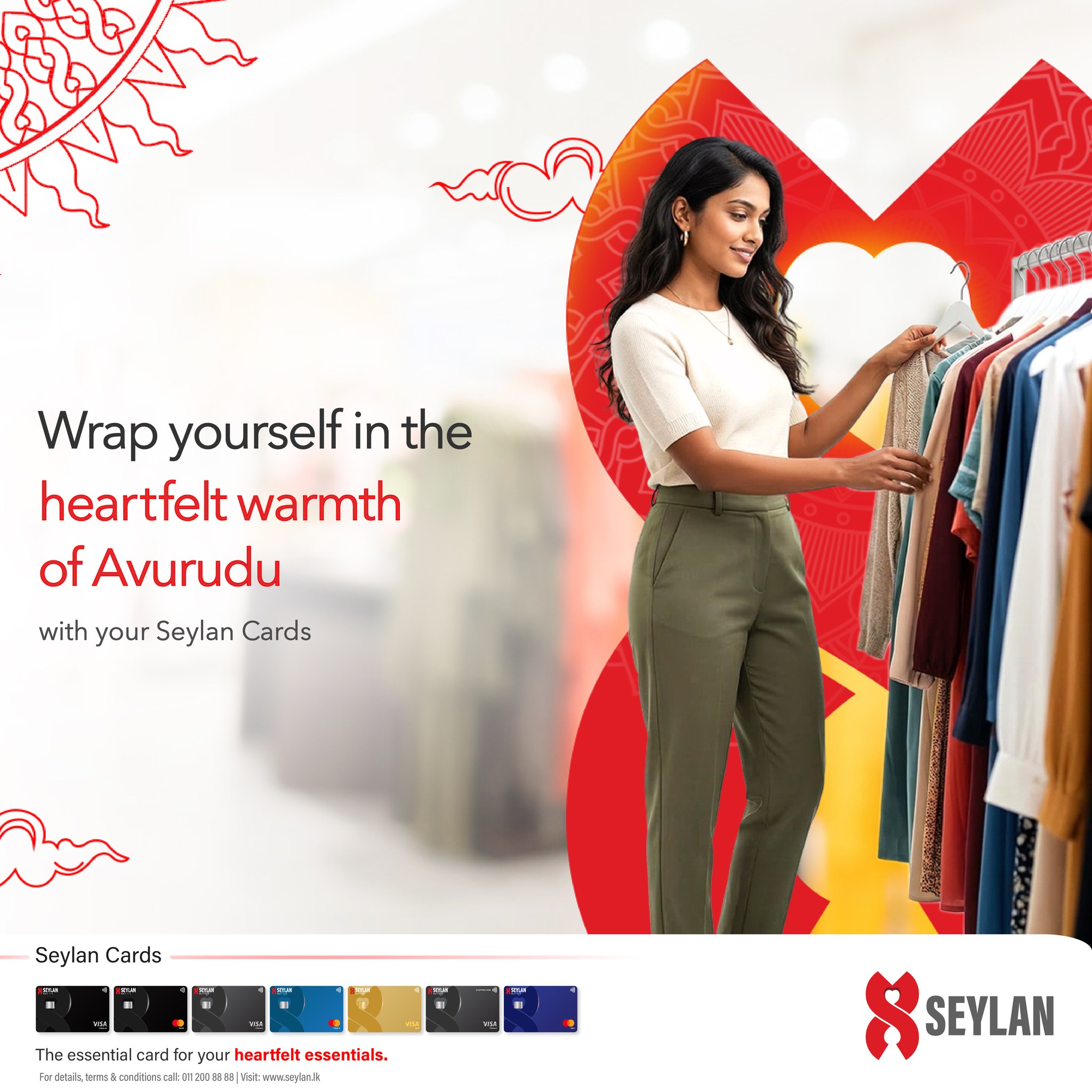 Seylan Bank Facebook ad: Celebrate the joy of heartfelt traditions this Avurudu…