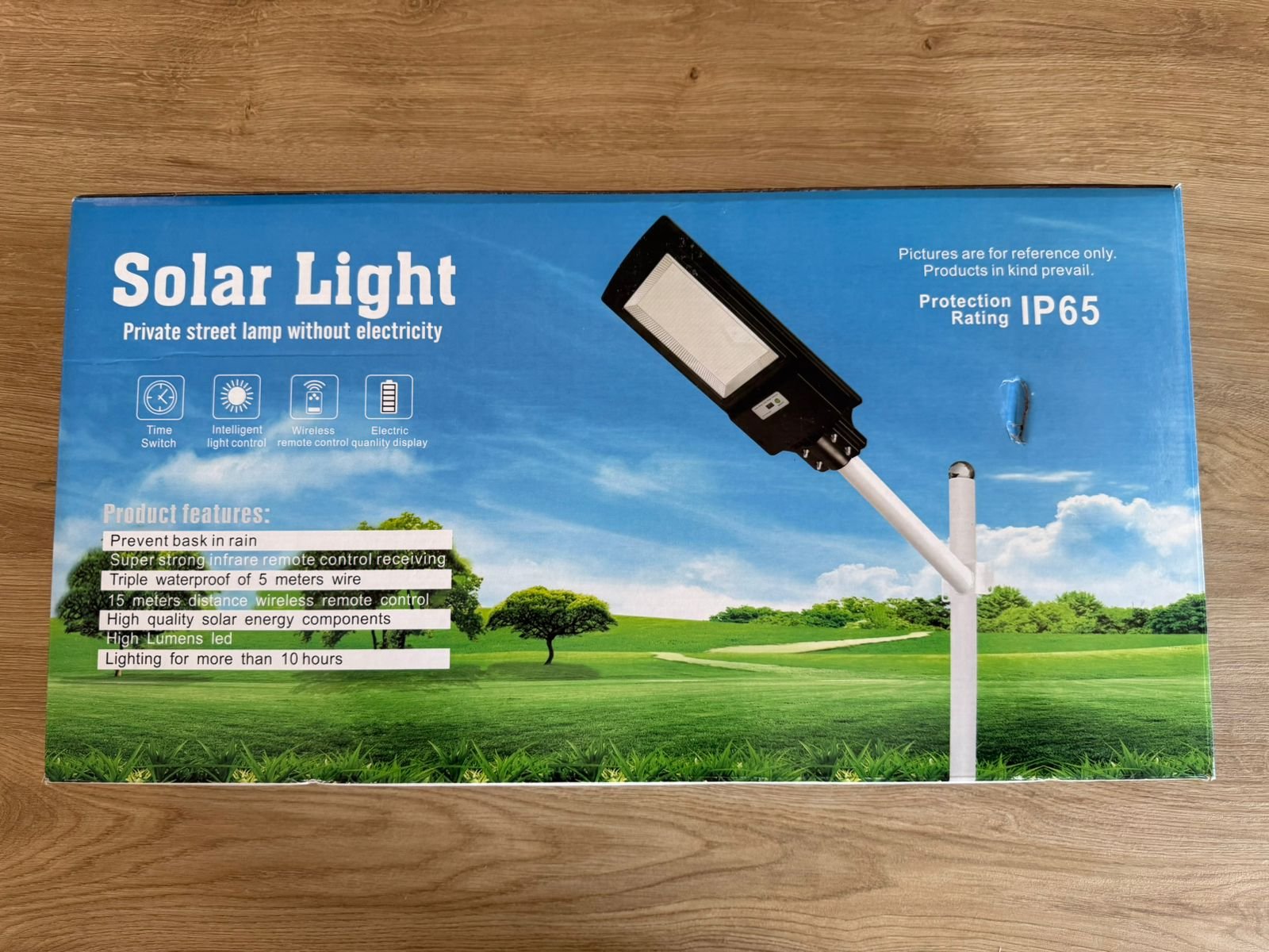 L'homme Sur Terre Facebook ad: Lampadaire solaire LED 1000 W, Neuf, étanche, avec…