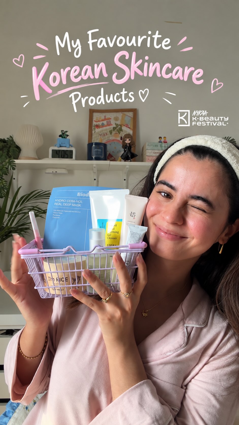 Nykaa Facebook ad: My little festive skin-prep routine