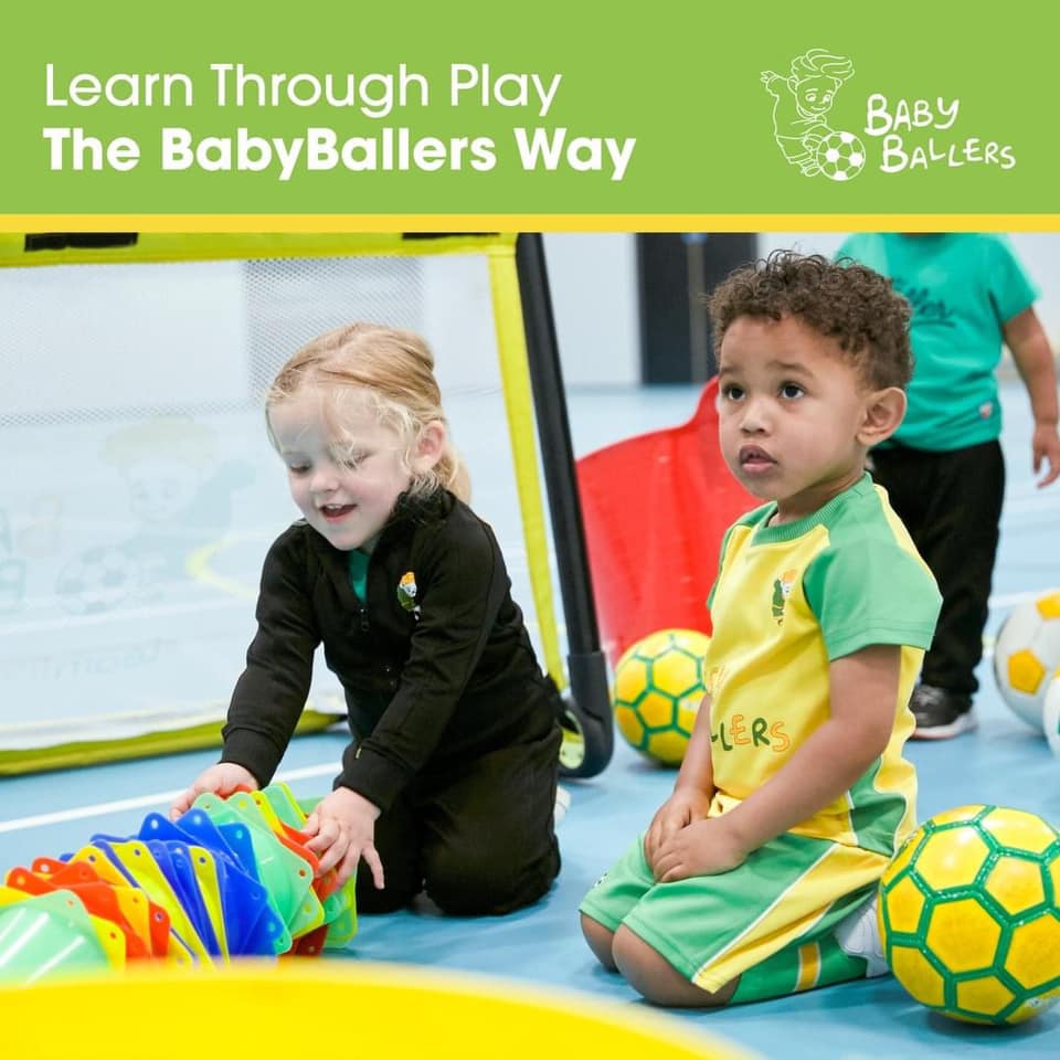 BabyBallers Northern Ireland Facebook ad