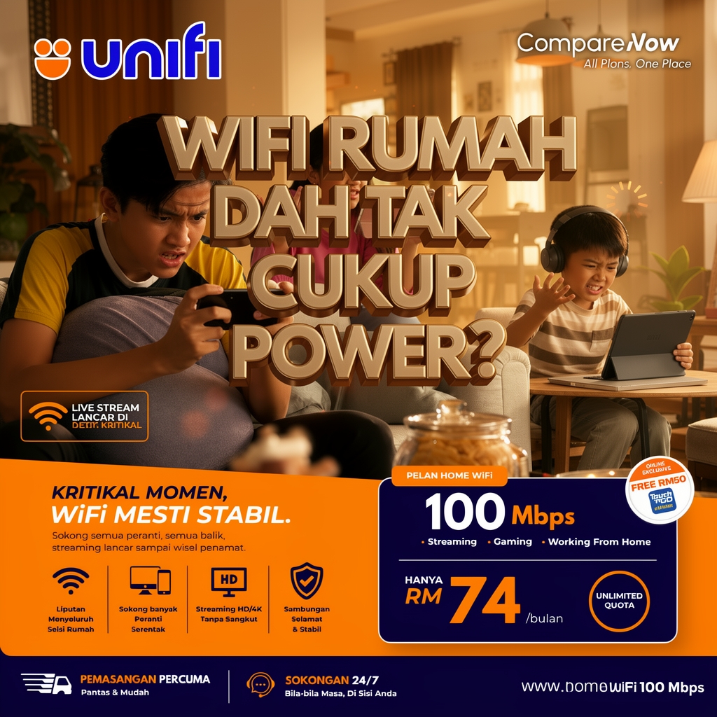 Compare Now Facebook ad