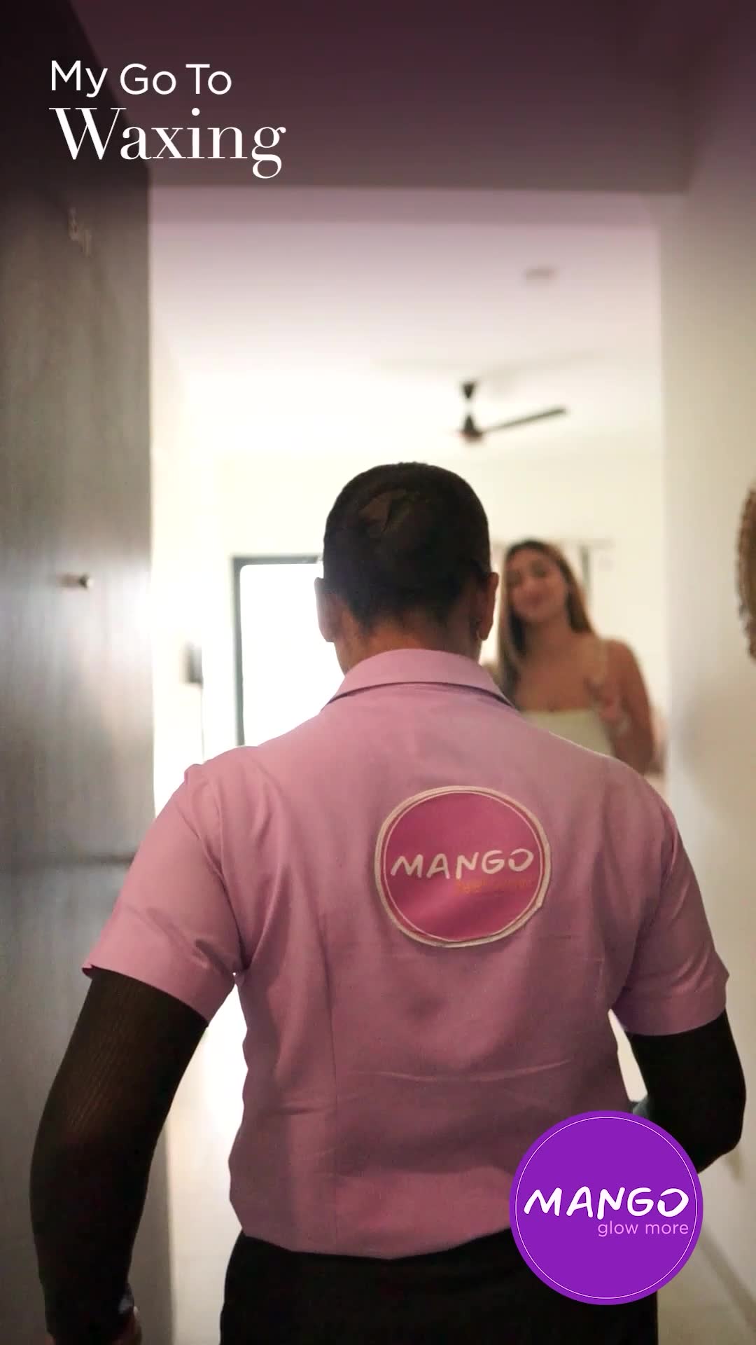 Mango Salon Facebook ad: Luxurious Pain-Free Waxing at Home
