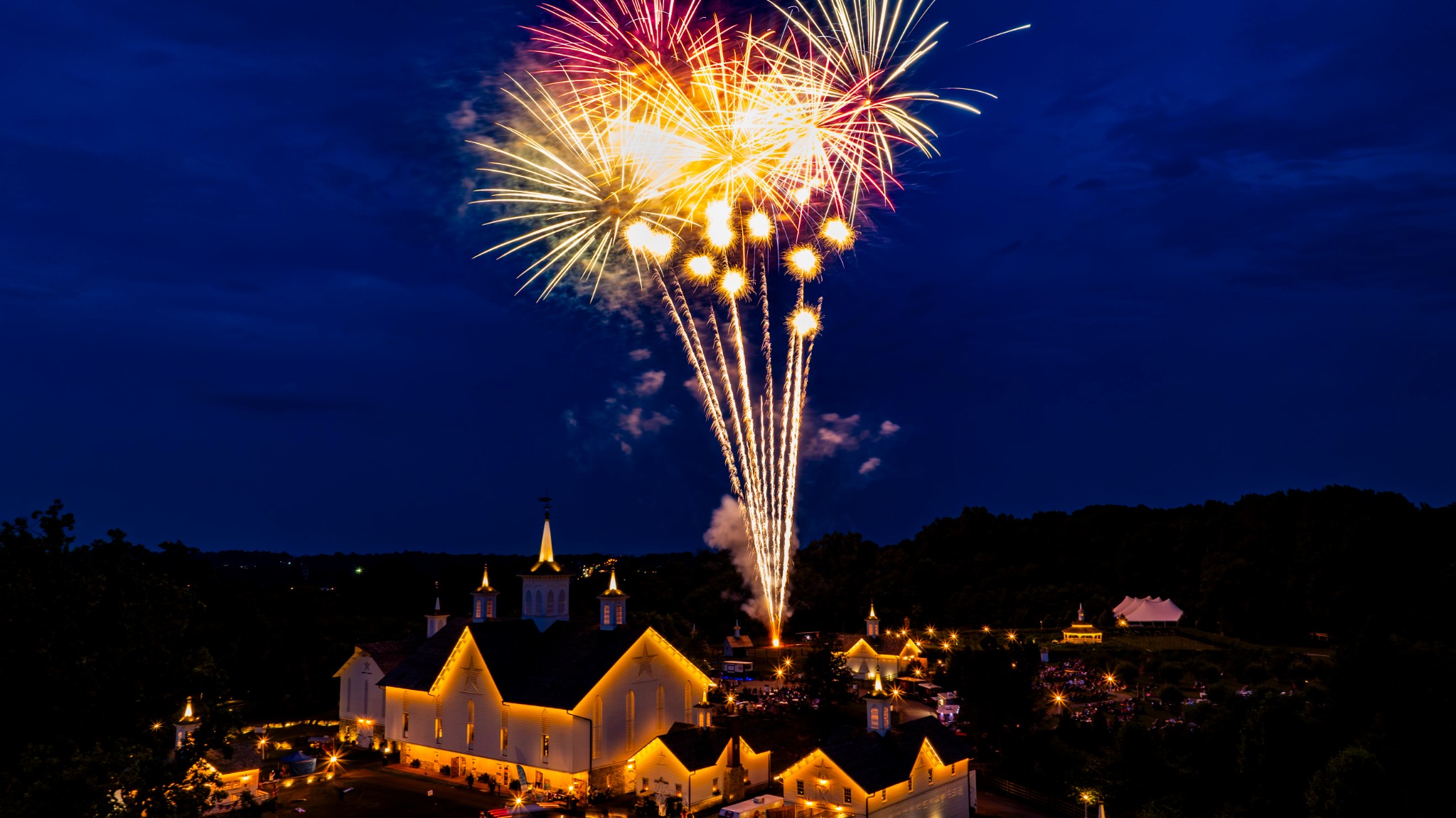 The Star Barn at Stone Gables Estate Facebook ad: Celebrate the 250th anniversary of USA at Stone…