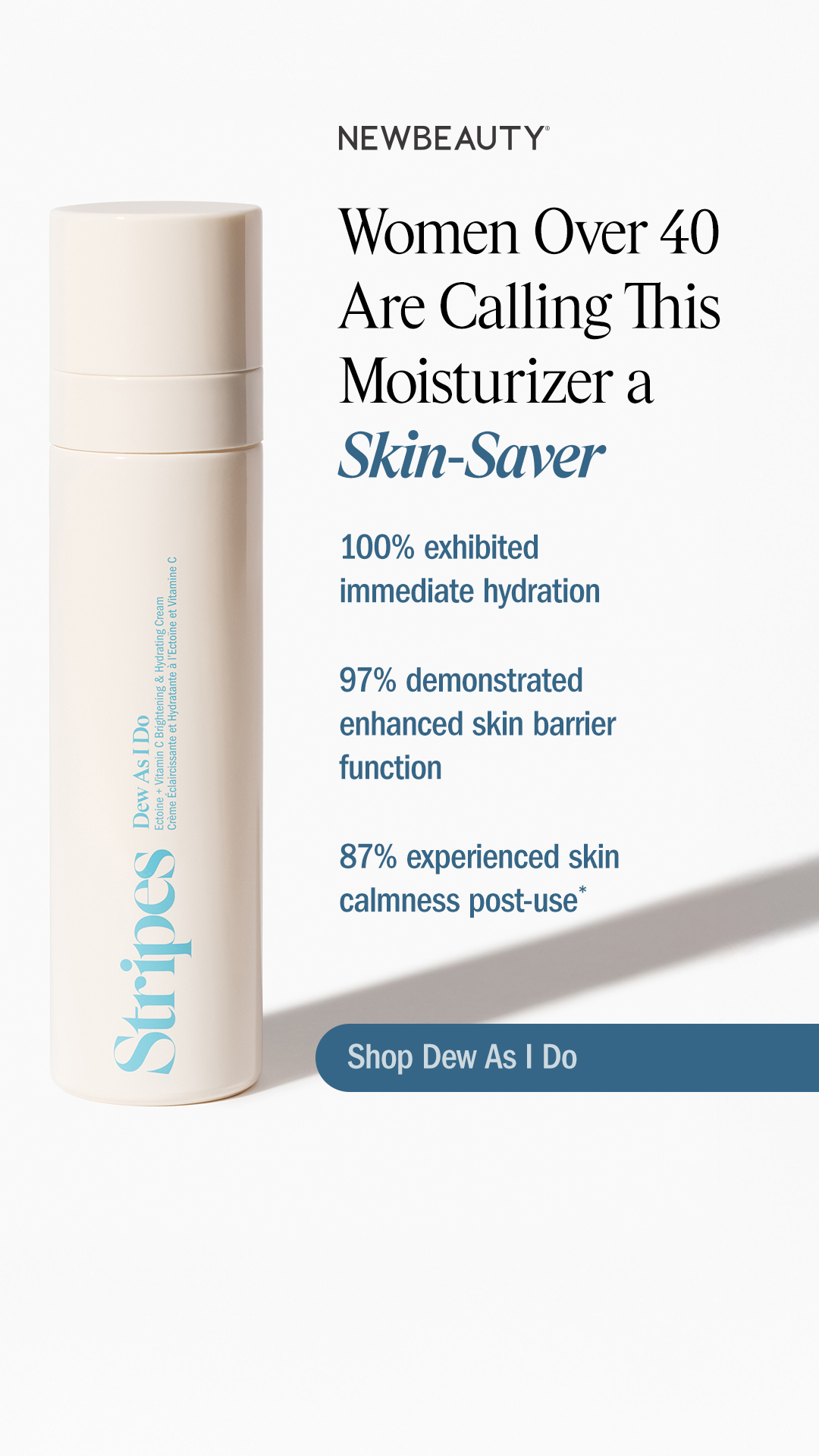 Stripes Beauty Facebook ad