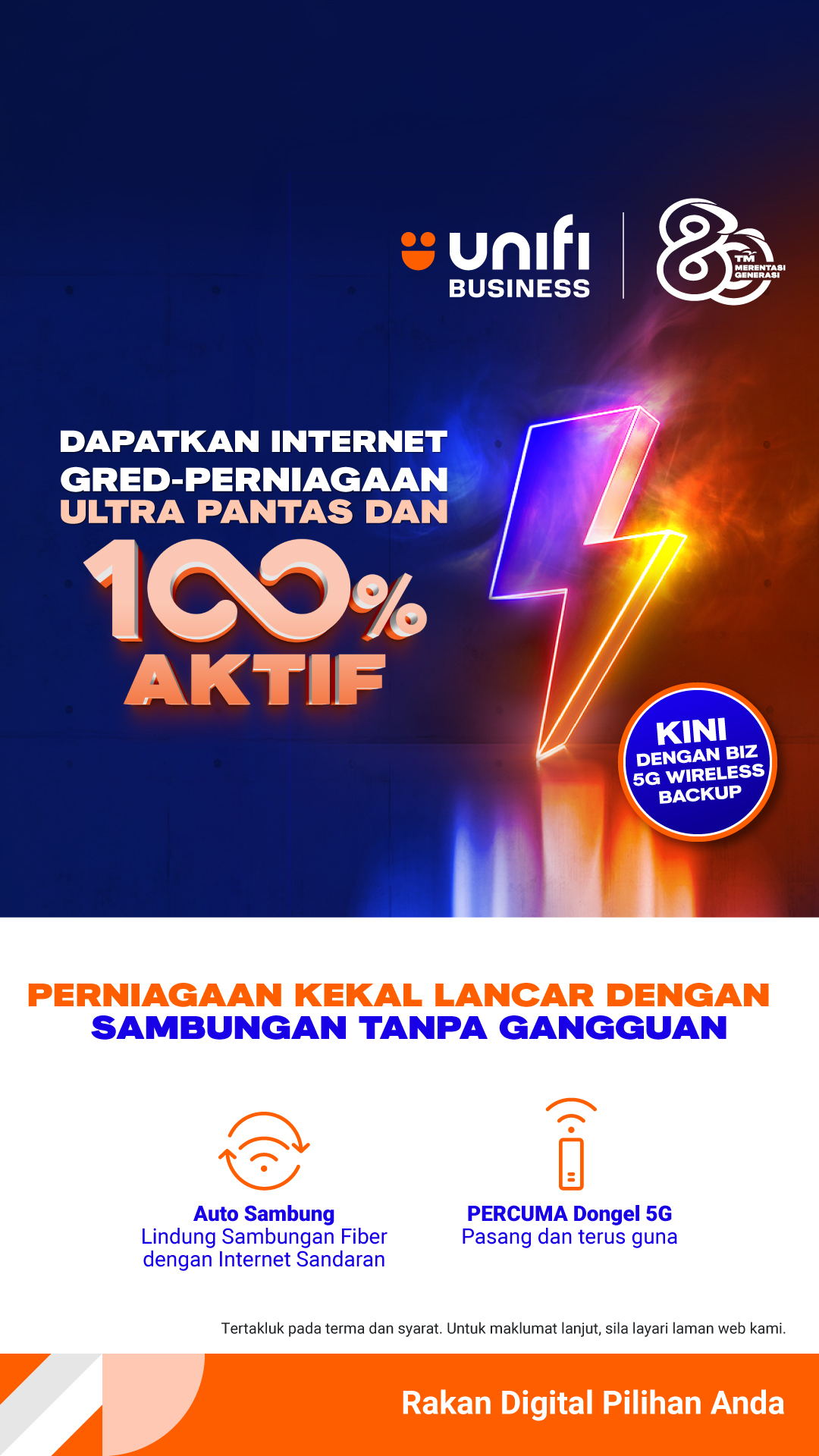 Unifi Business Facebook ad