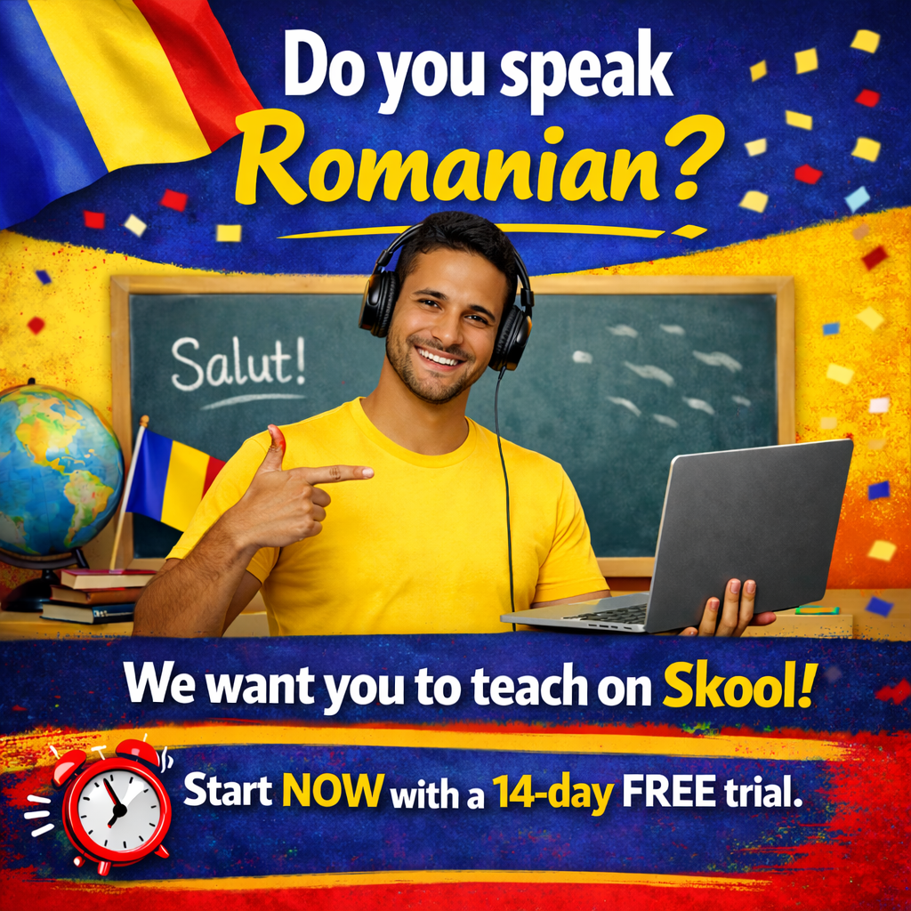 Skool Facebook ad