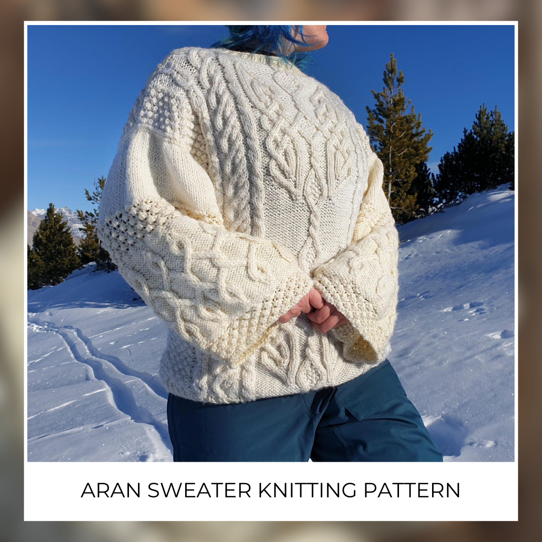 PatternsCharm Facebook ad: Chunky Knit Love