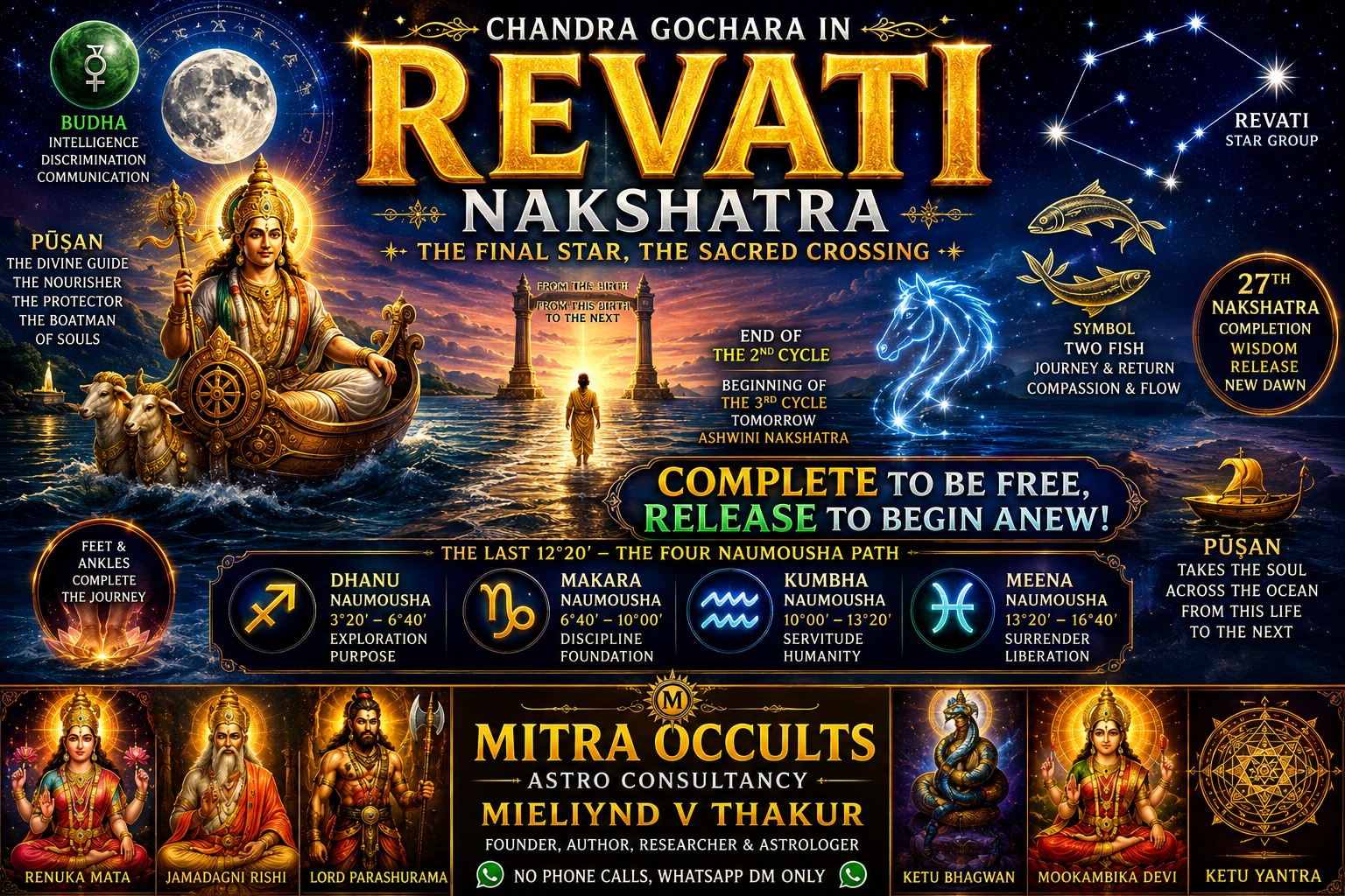 Mitra Occults Facebook ad: Reaveti Nakhshatra part 1