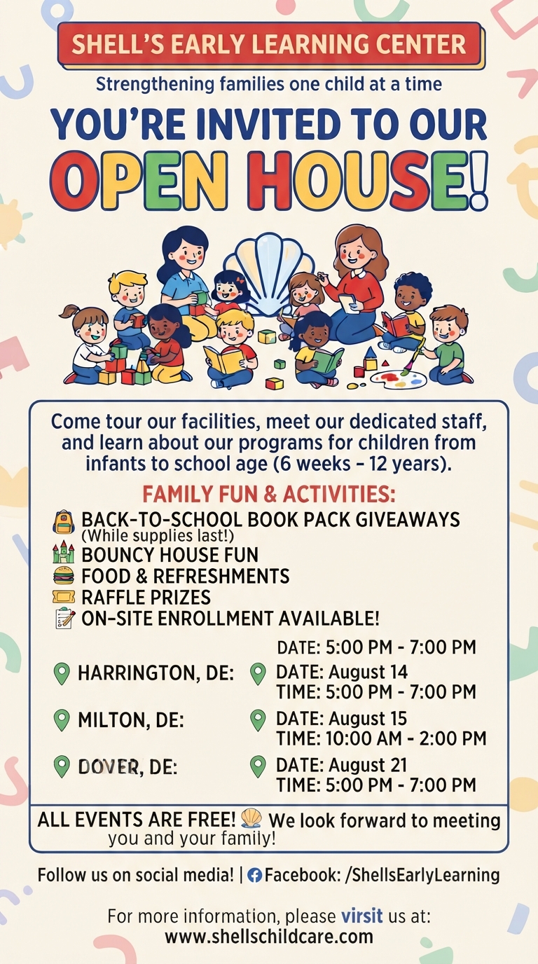 Shell's Early Learning Centers Facebook ad: Shell’s Early Learning Centers - Pre-Kindergarten and…