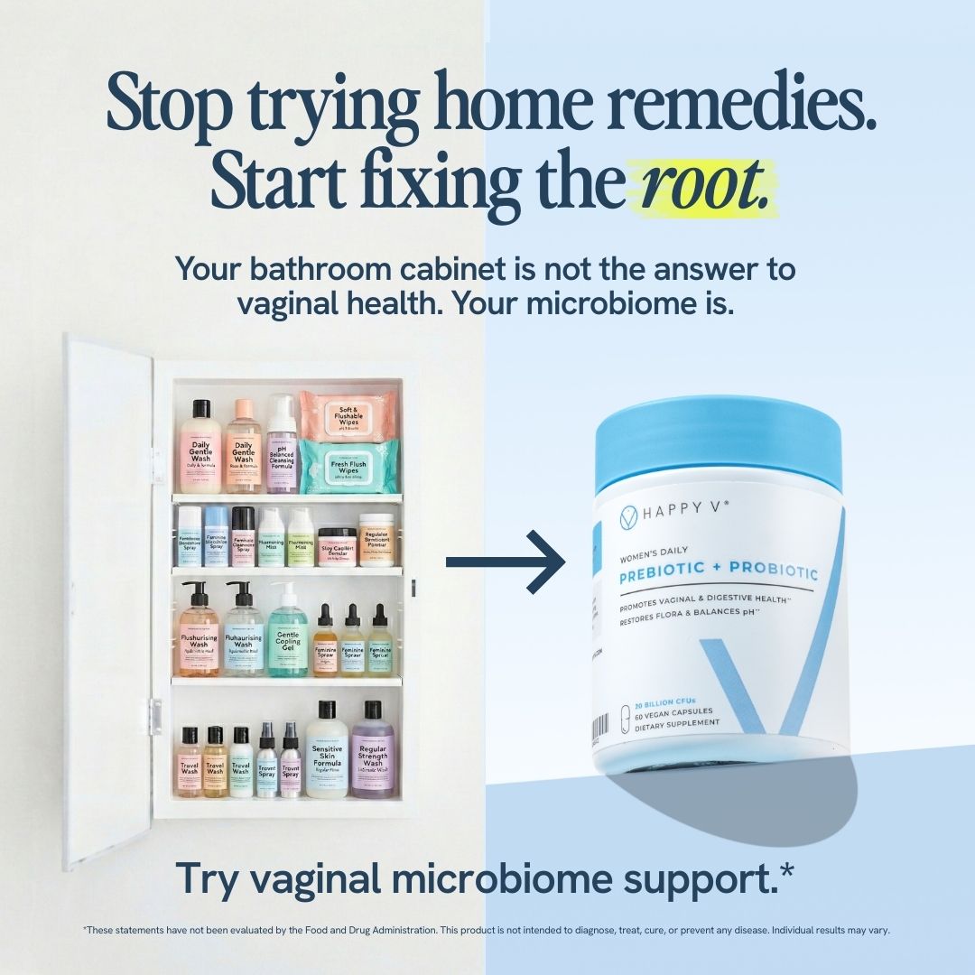 Happy V Facebook ad